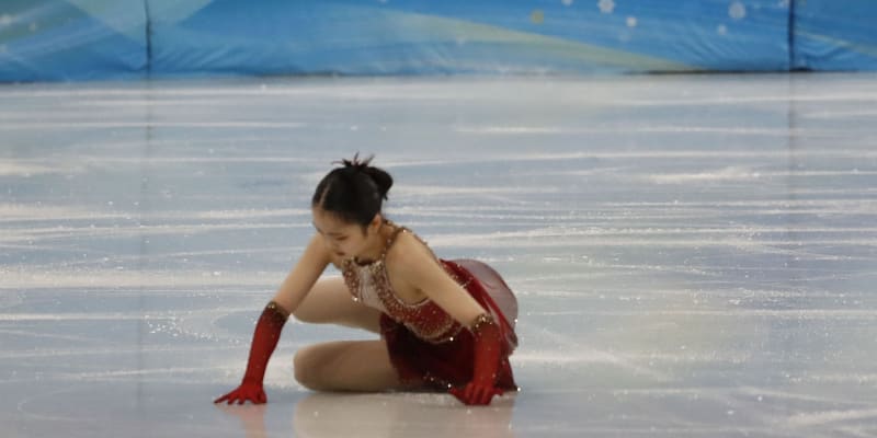 Jeden velmi smutný příběh na olympijských hrách píše čínská krasobruslařka Ču I.