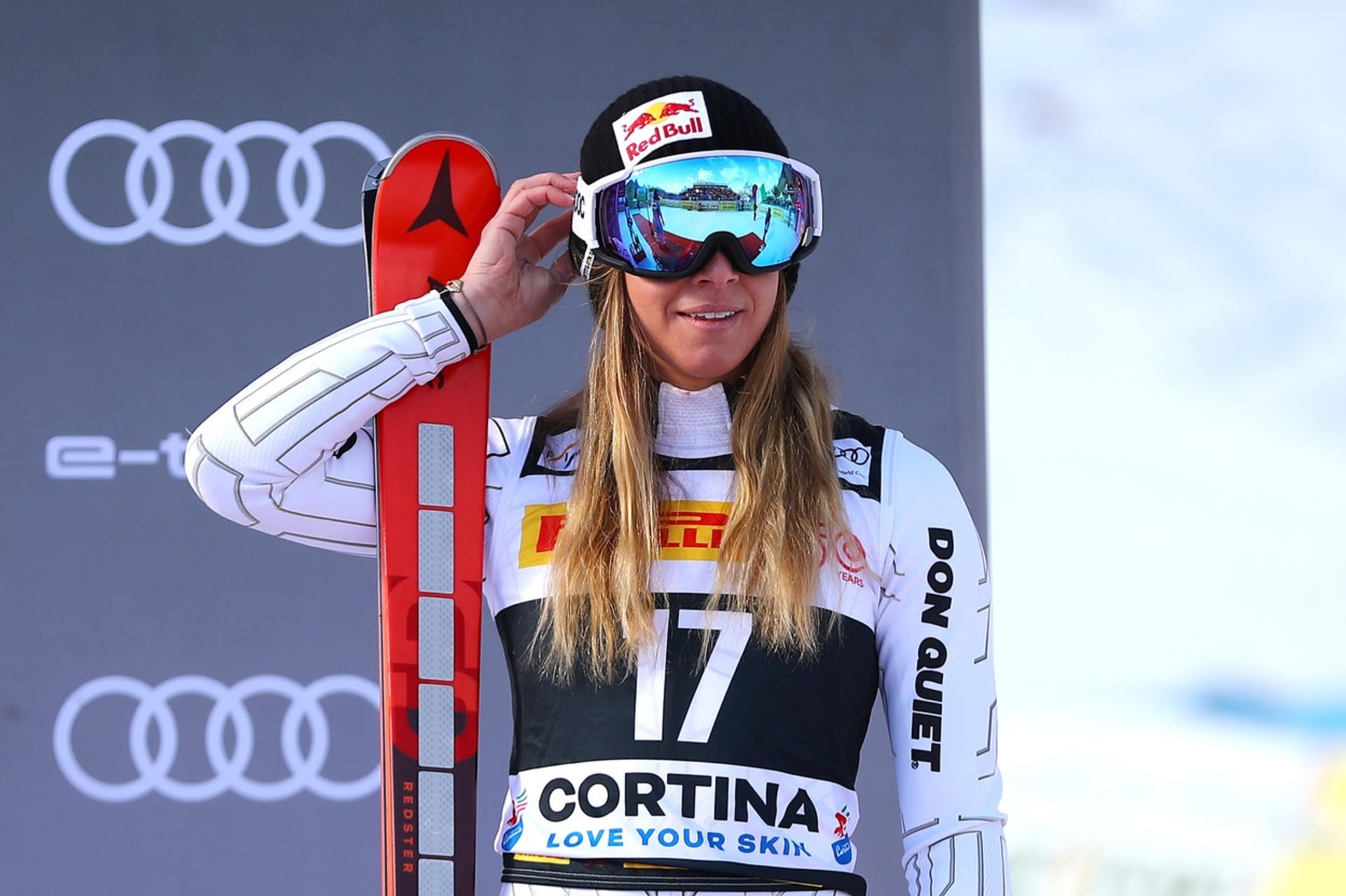 Ester Ledecká na Světovém poháru lyžařek