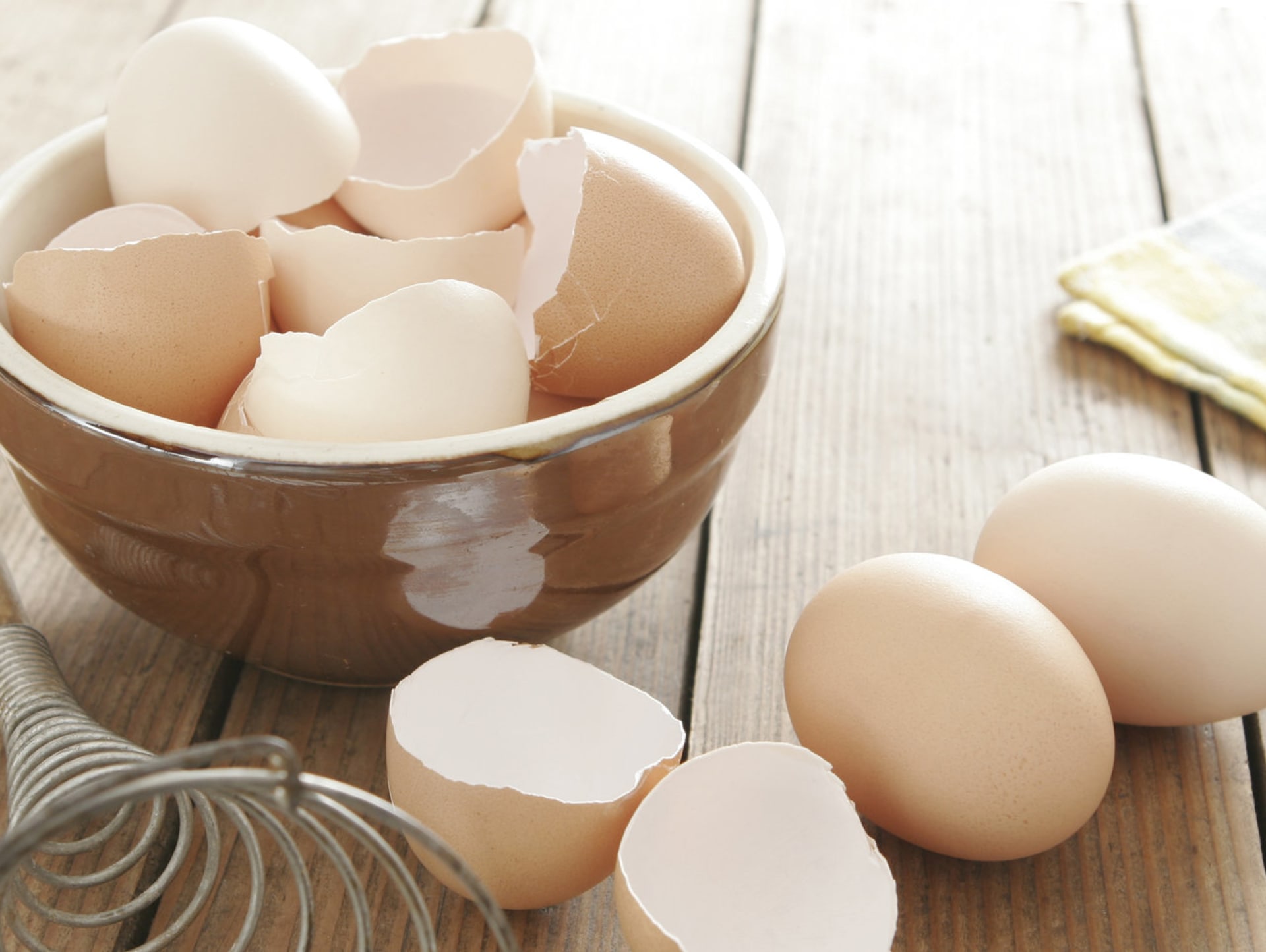 Skořápky od vajíček prospějí nejen vašim kostem