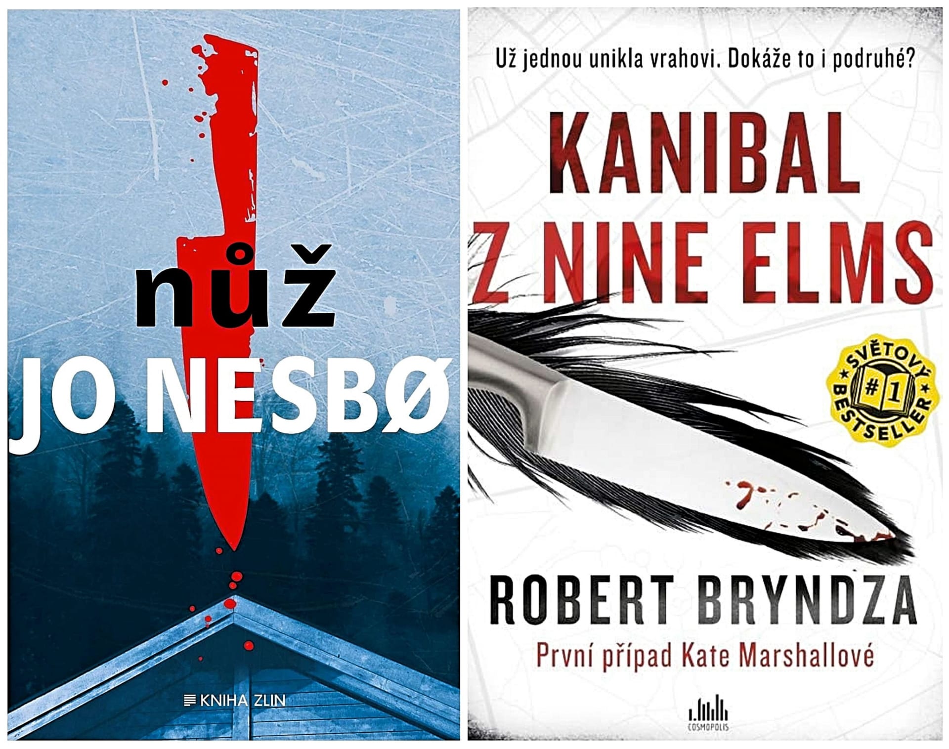 Nůž od Jo Nesbø, Kanibal z Nine Elms od Robert Bryndza