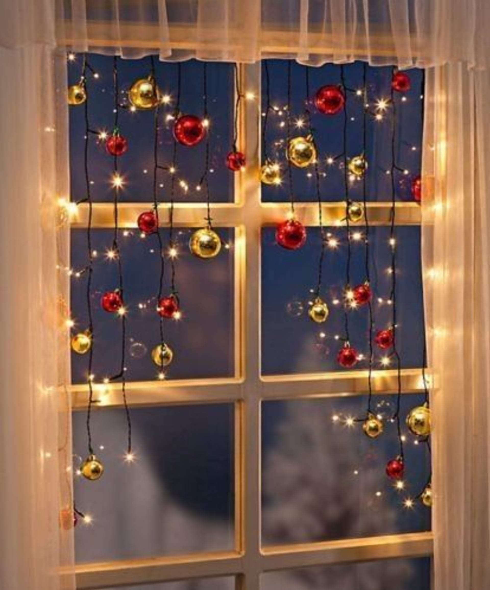 Vánoční dekorace do oken