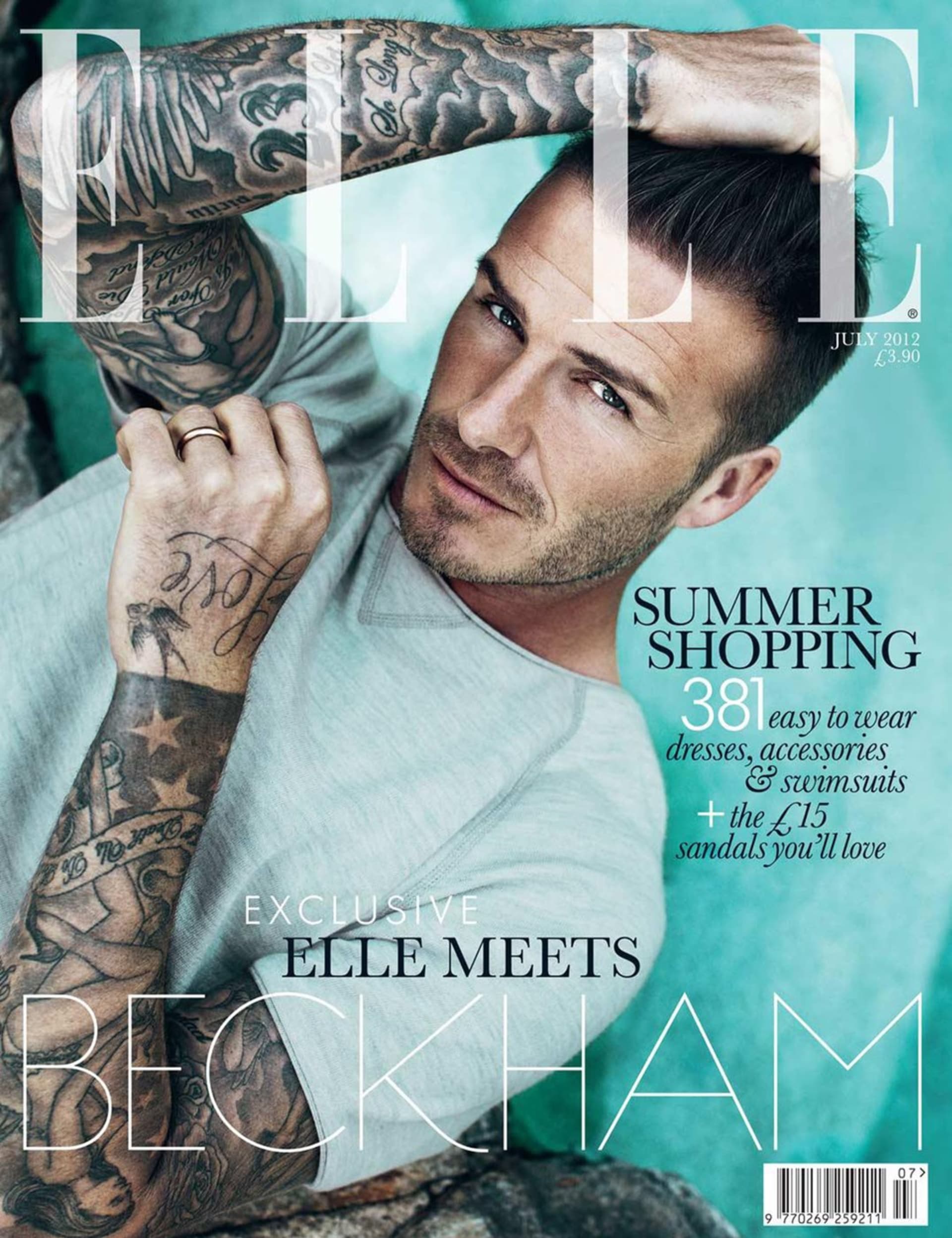 David Beckham si na svém vzhledu zakládá.