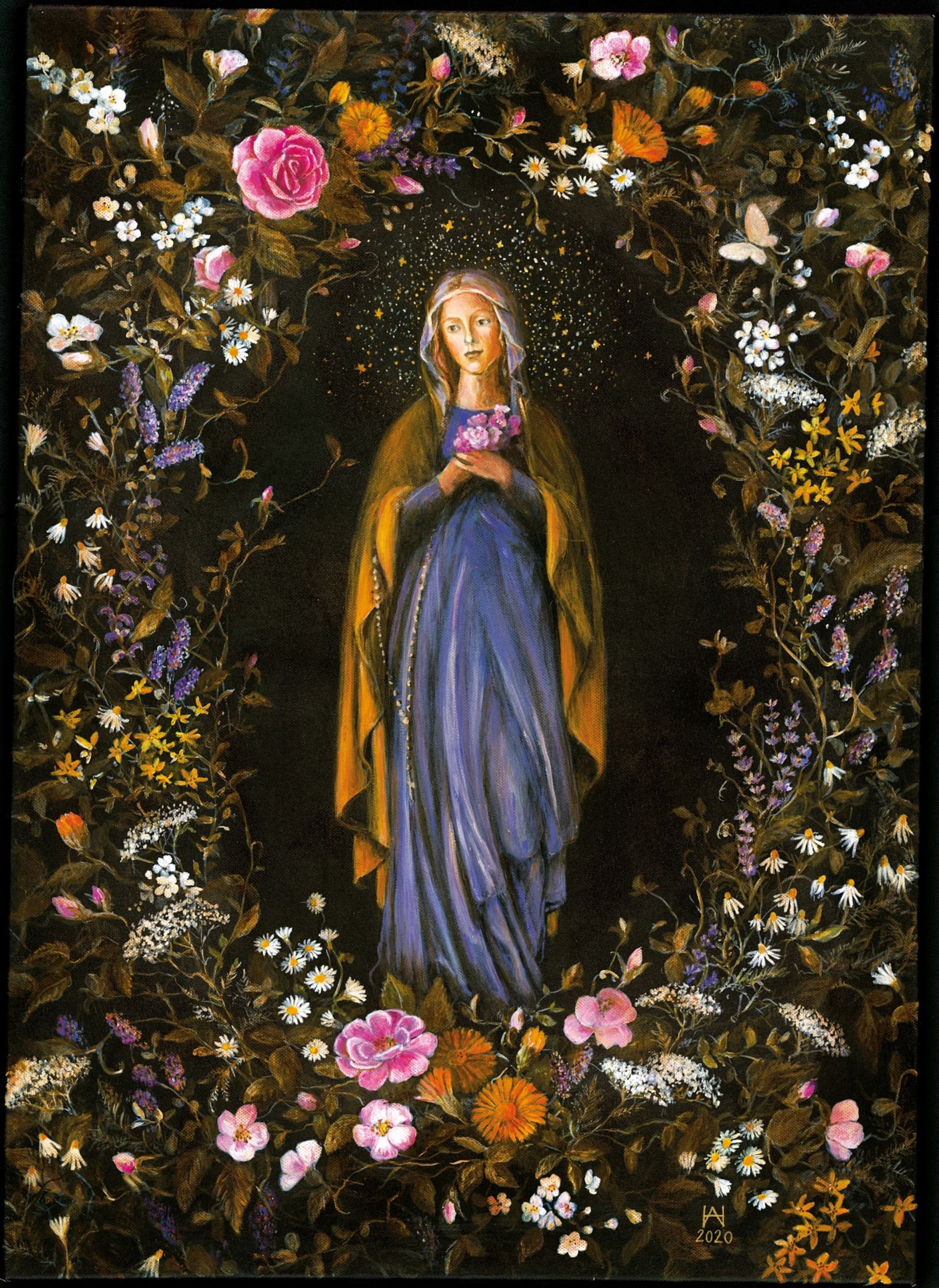 Obrázek panenky Marie mcelské se objevuje na nové zámecké kolekci