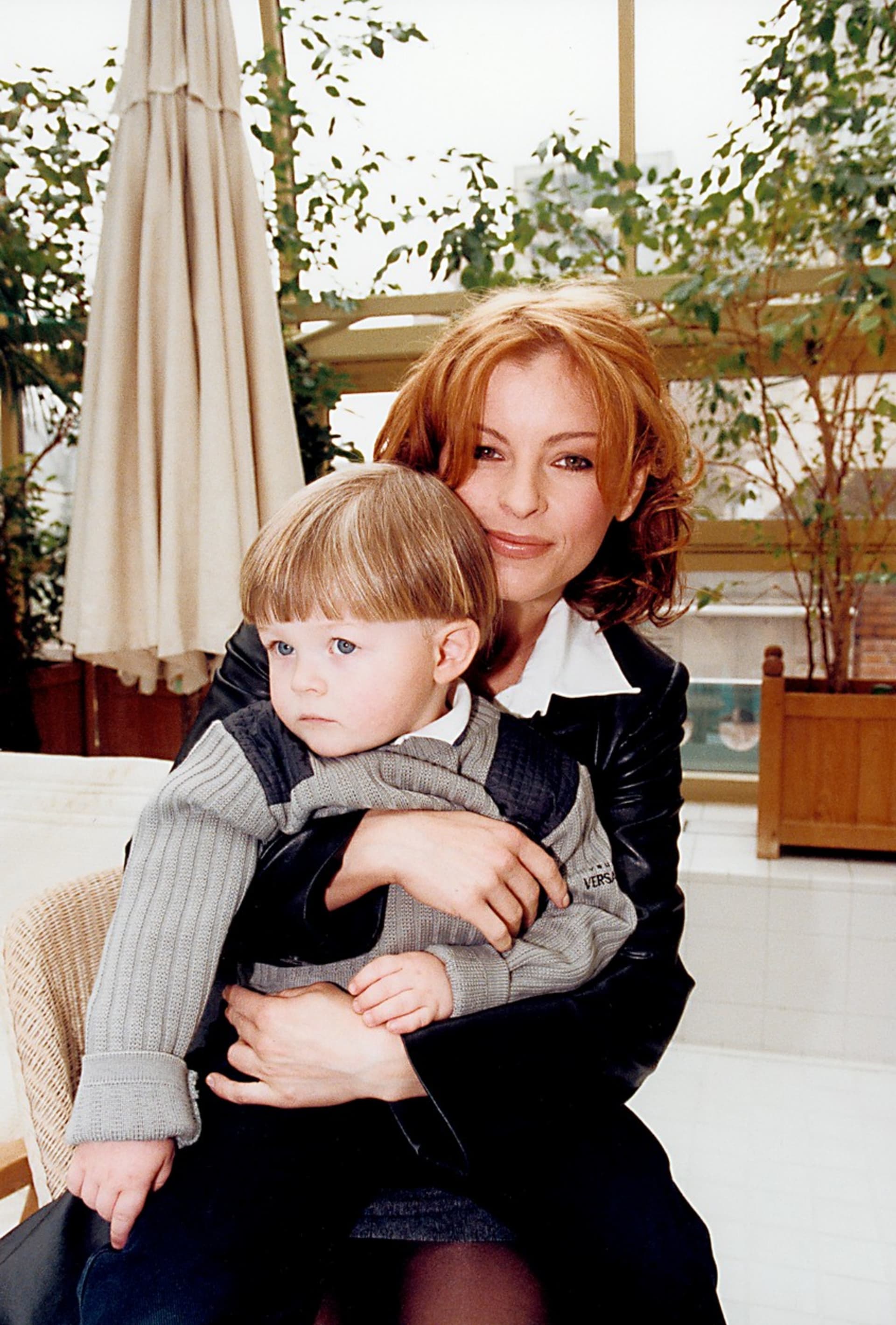 Iveta s milovaným synem Arturem. Na této fotografii mu byly čtyři roky.