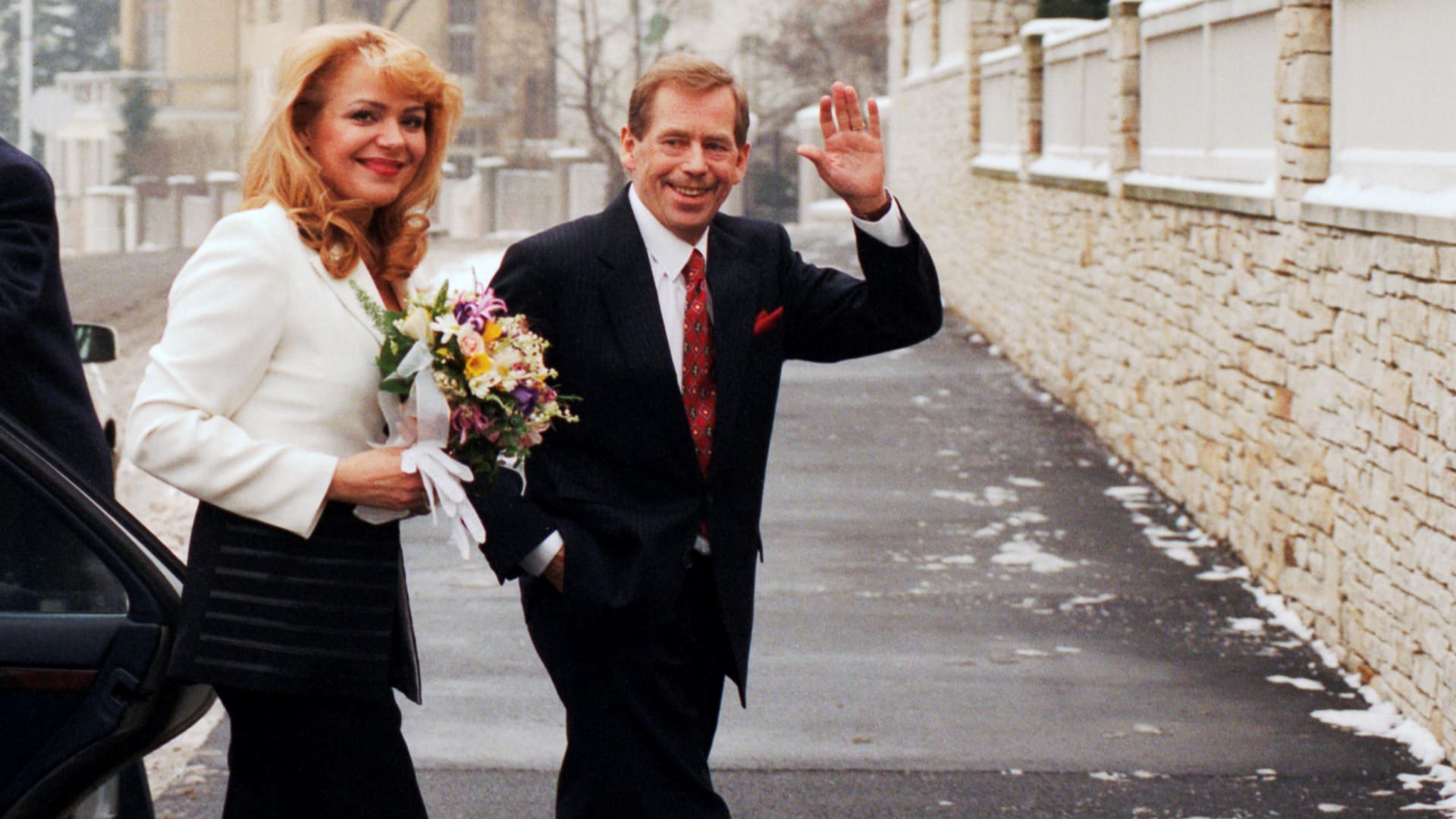 Svatba Václava Havla a Dagmar Veškrnové, 4. ledna 1997