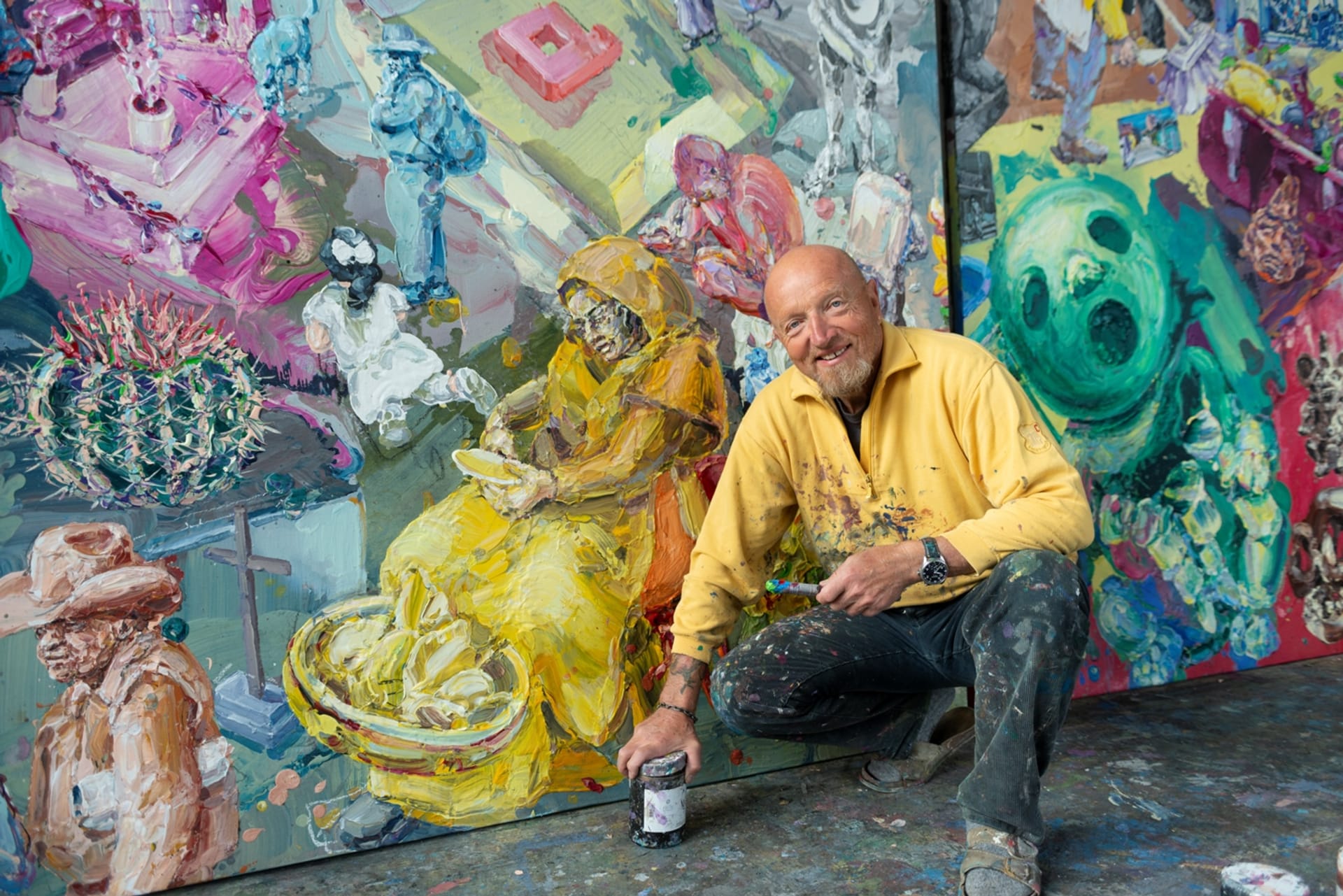 Michael Rittstein: Nahé ženy maluji proto, aby byl obraz zajímavější