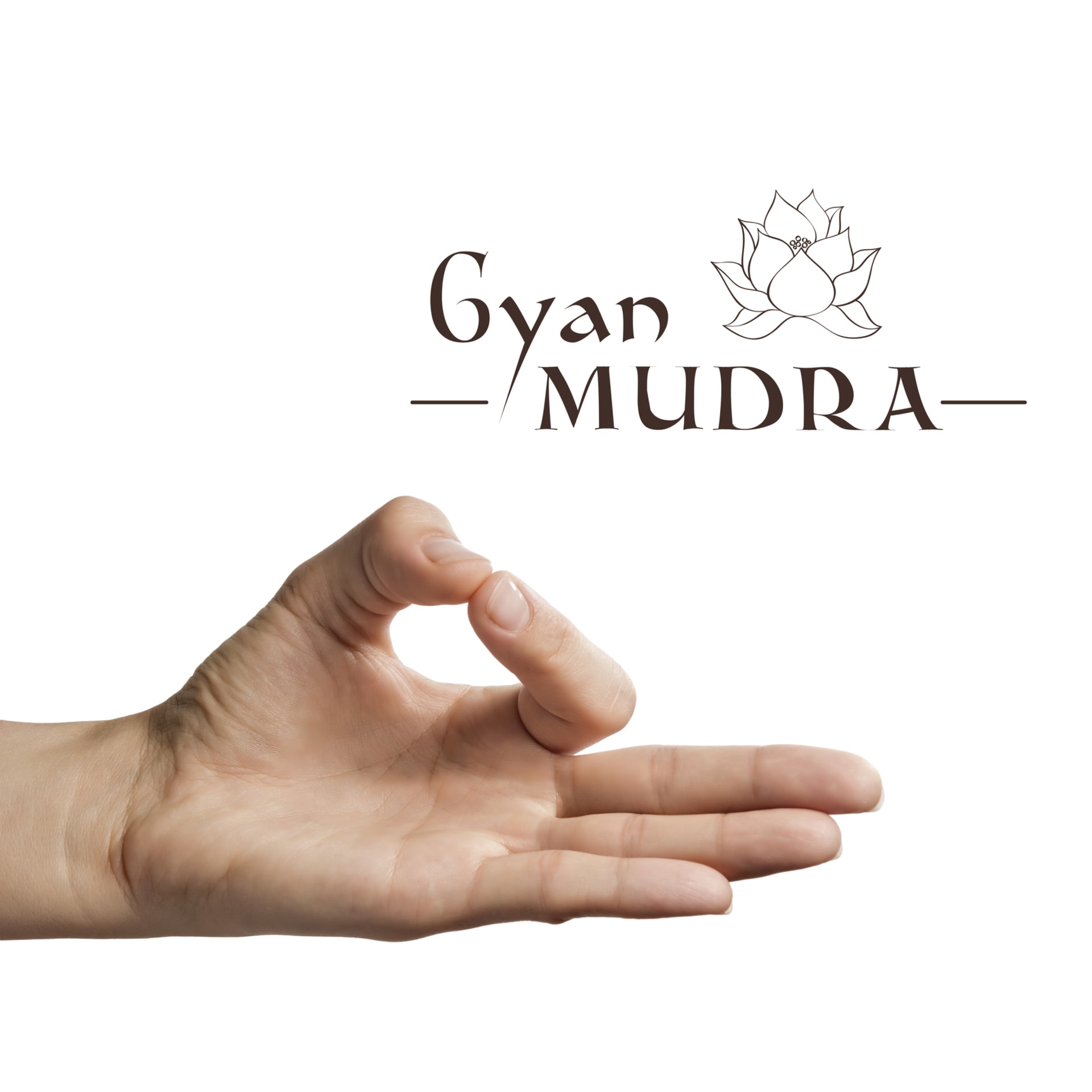 Gyan Mudra uvolňuje stres, odstraňuje napětí, léčí hněv nebo deprese, podporuje koncentraci a pomáhá proti lenosti.