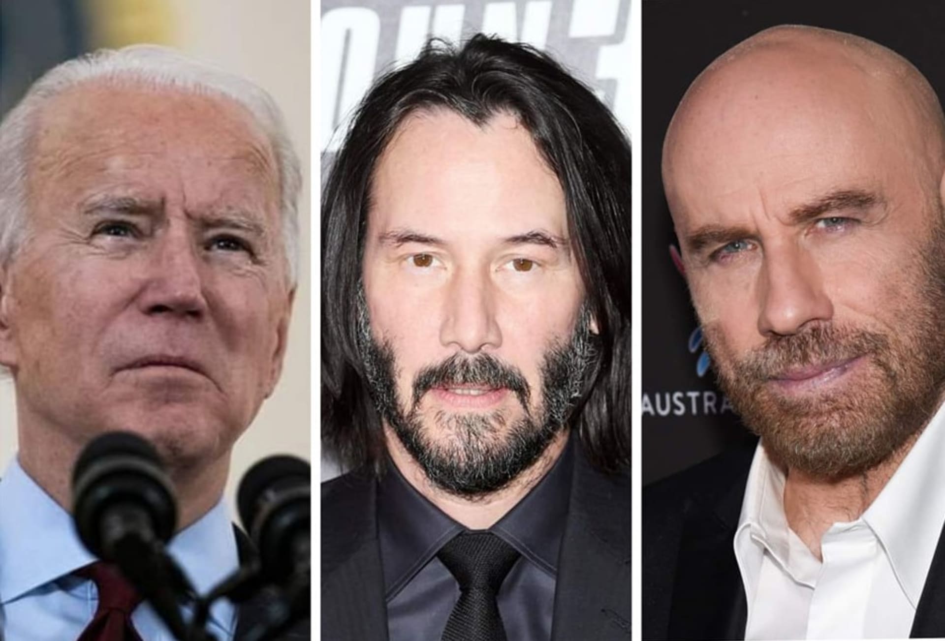 Joe Biden, John Travolta i Keanu Reeves přišli o milované partnerky i děti