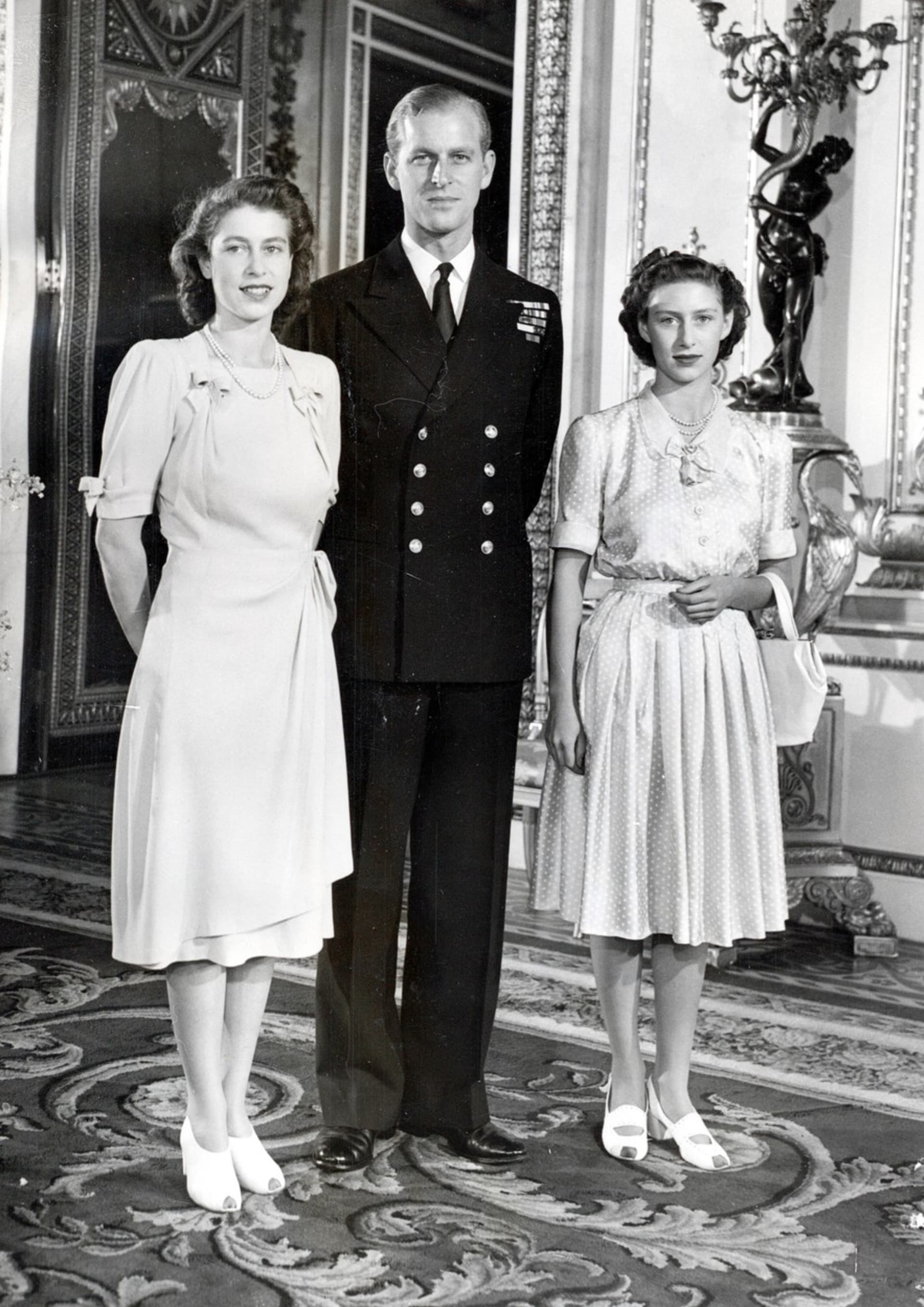 Královští partneři v roce 1947