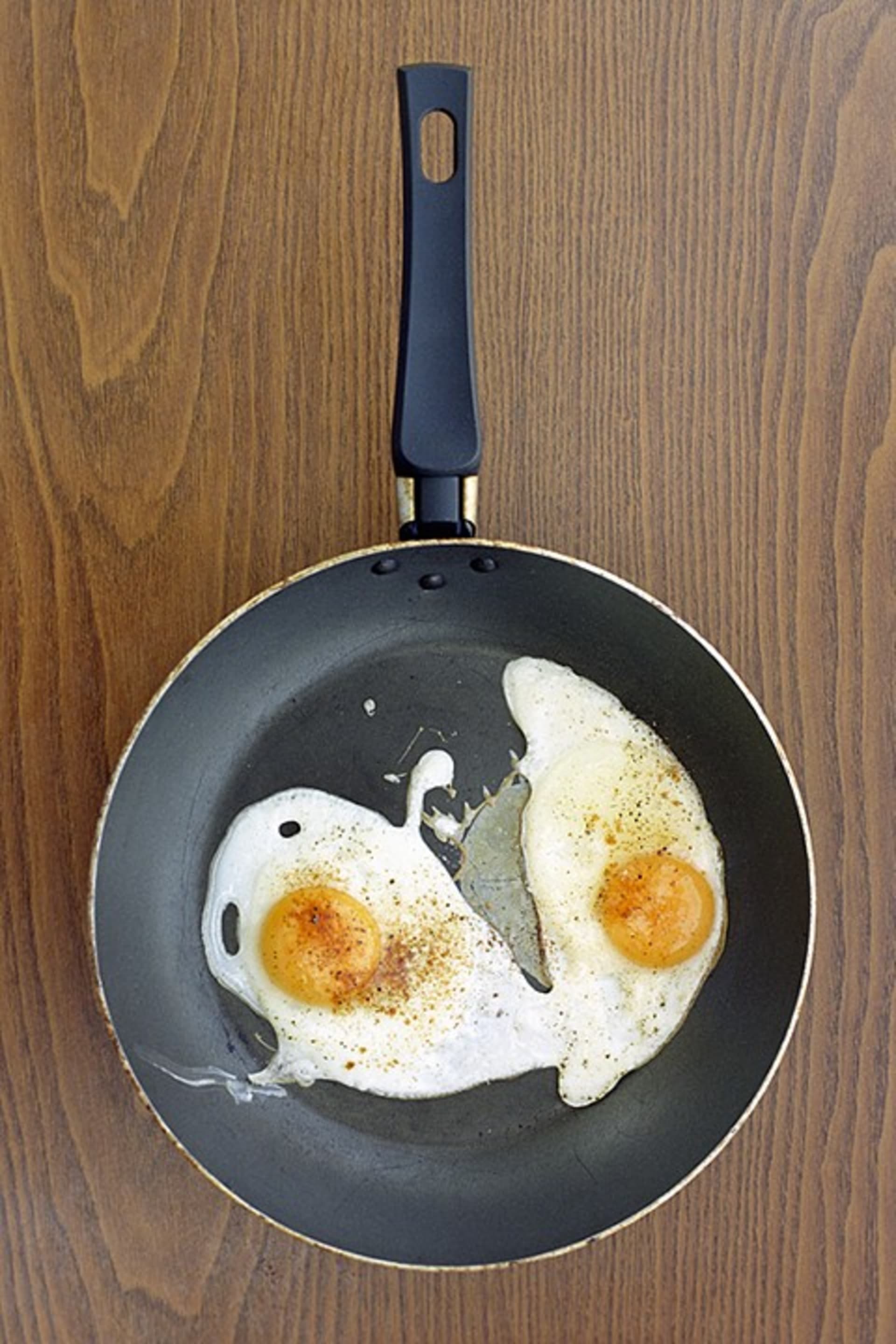 jídla na probuzení - vejce