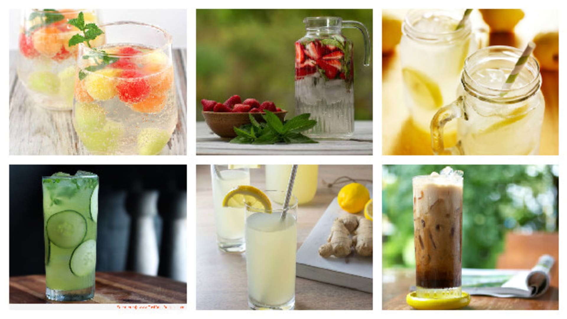 Osvěžující letní drinky
