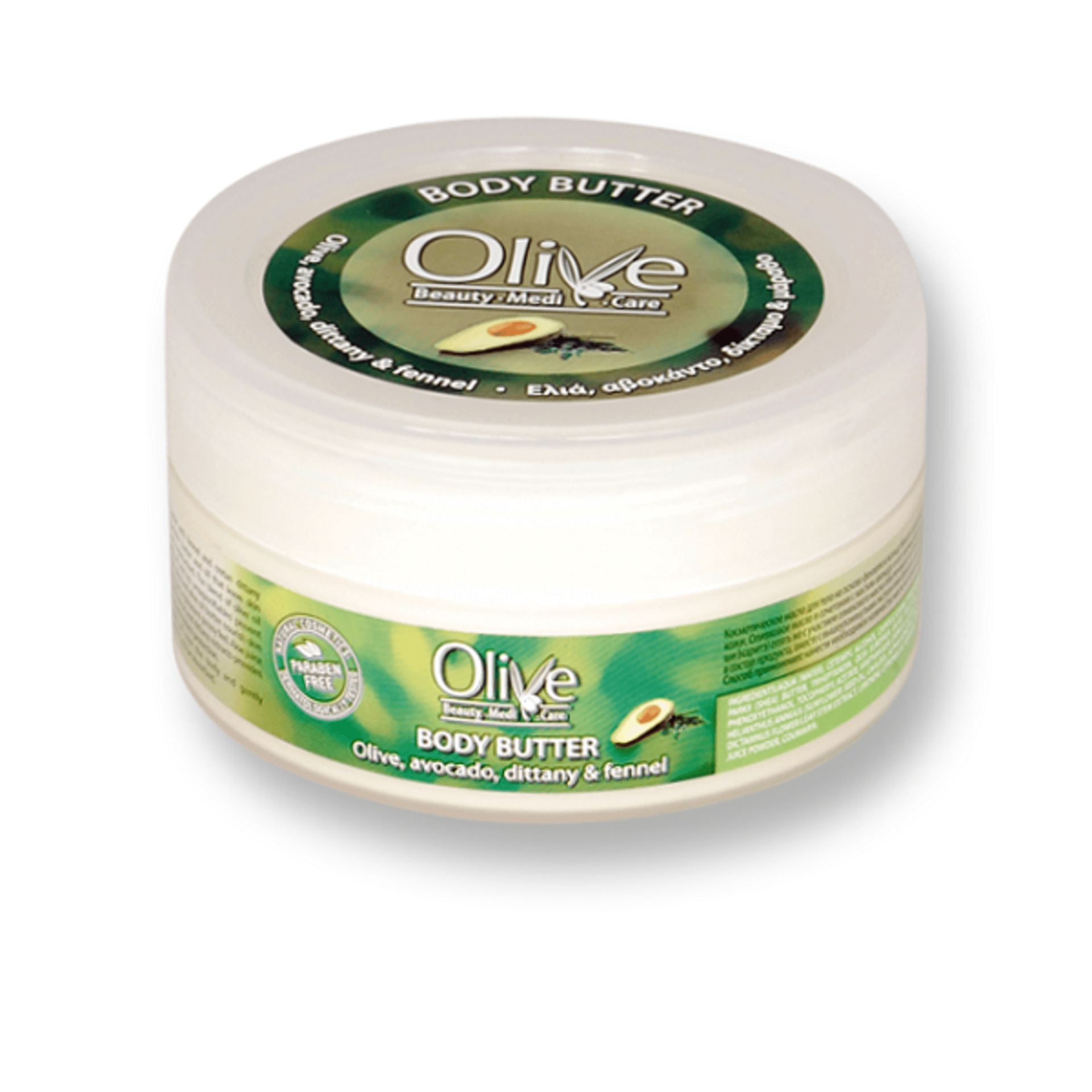 Tělové máslo s olivovým olejem