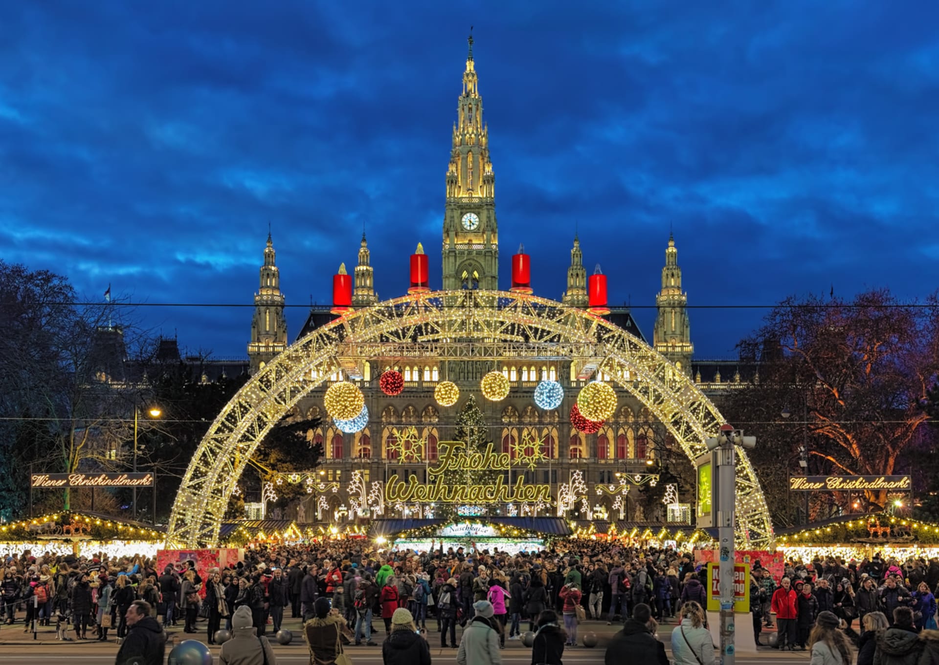 Vánoční trhy ve Vídni jsou vyhlášené.