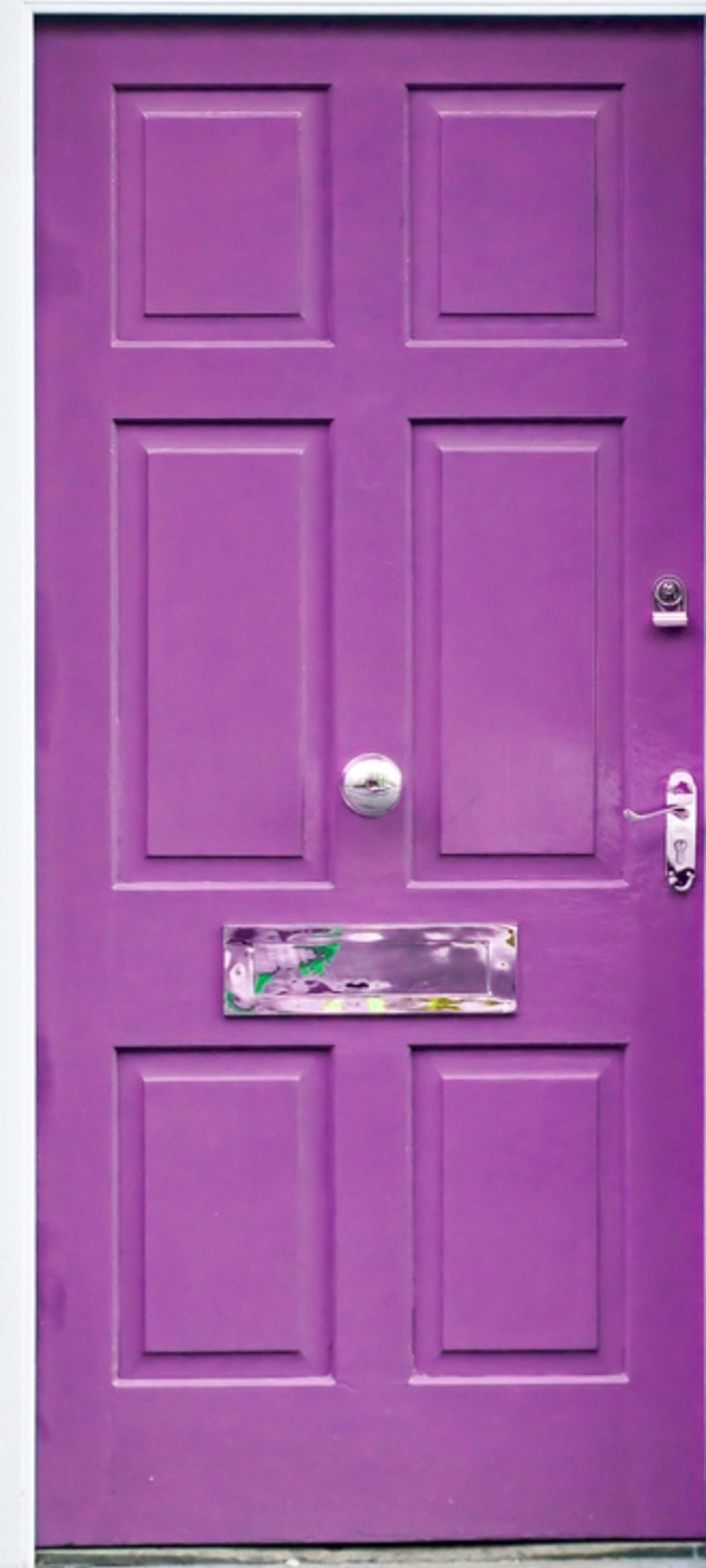 test dveře - fialová
