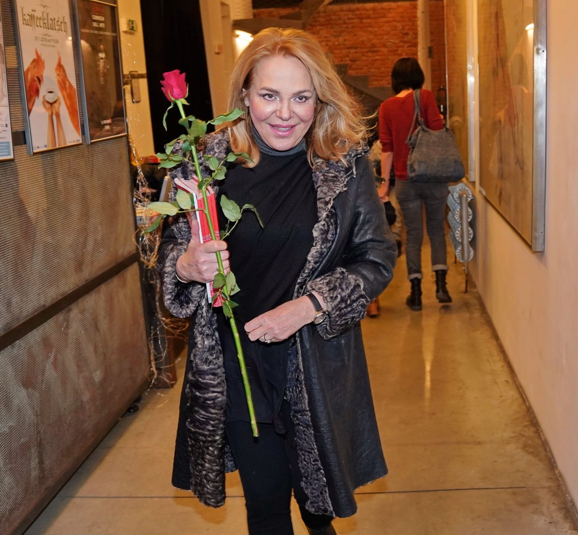 Dagmar Havlová na charitativní akci na podporu Klubu svobodných matek, Divadlo La Fabrika, 12.12.2018