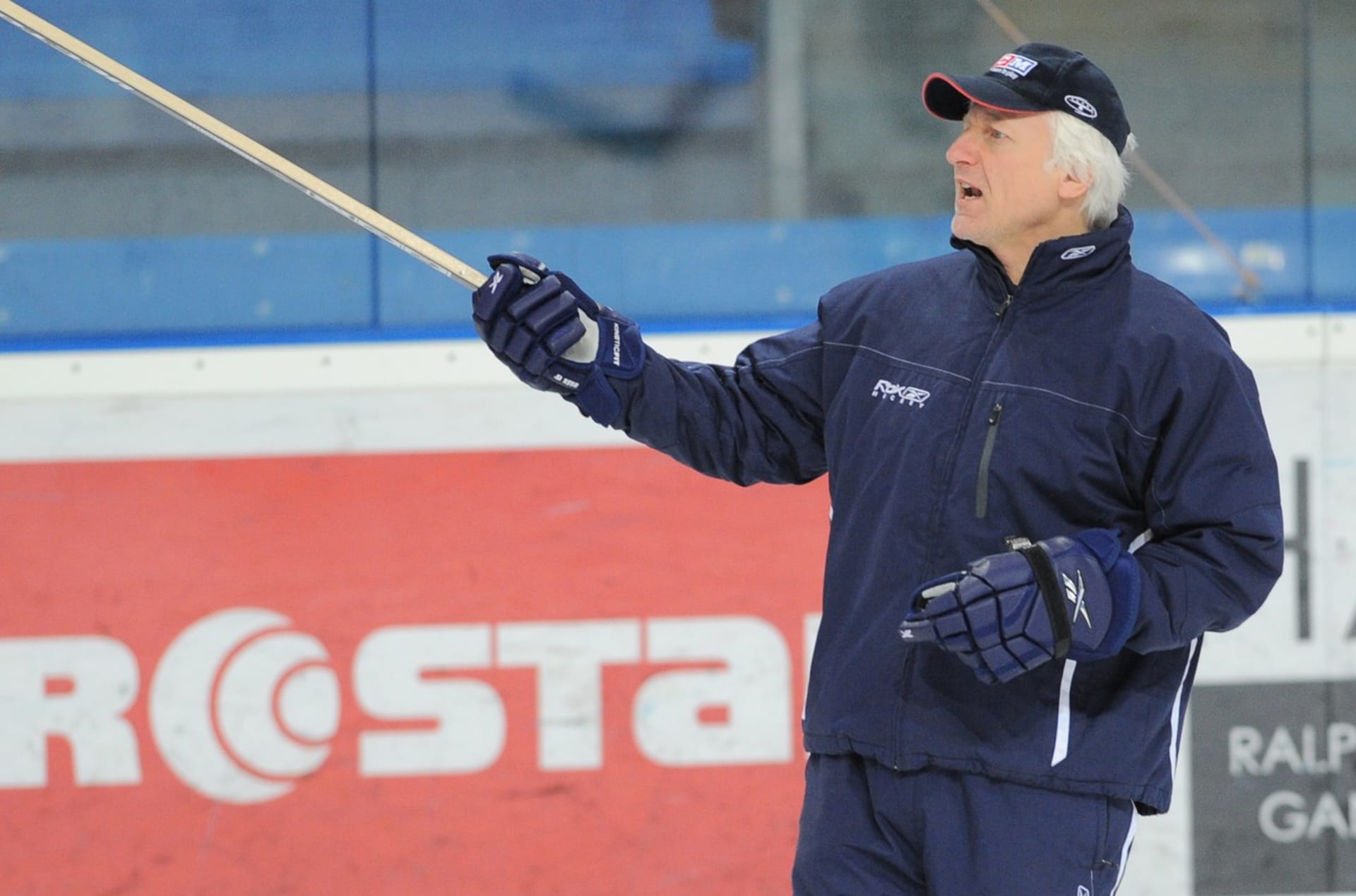 Marian Jelínek jako hokejový trenér