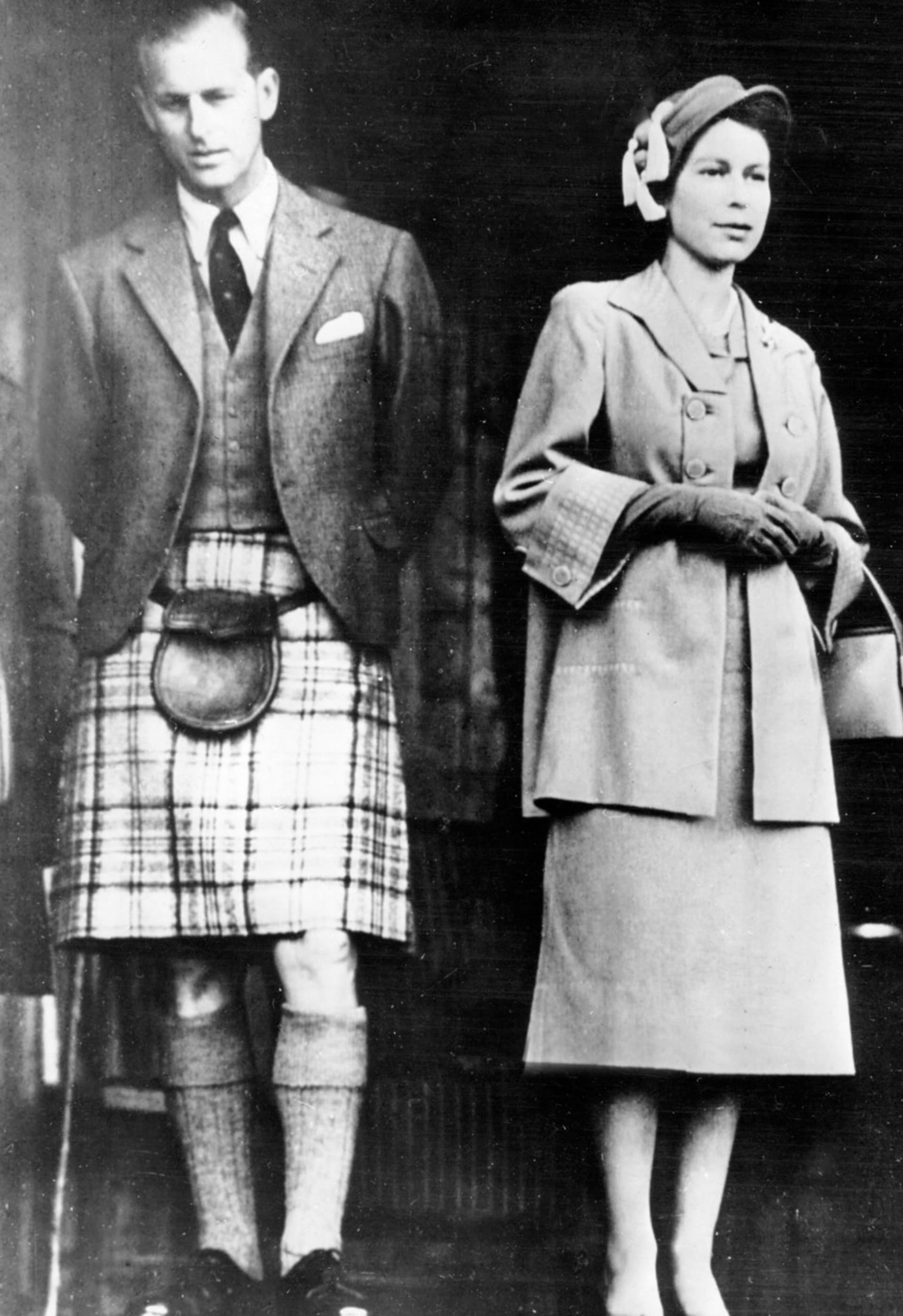 Manželé ve Skotsku v roce 1952