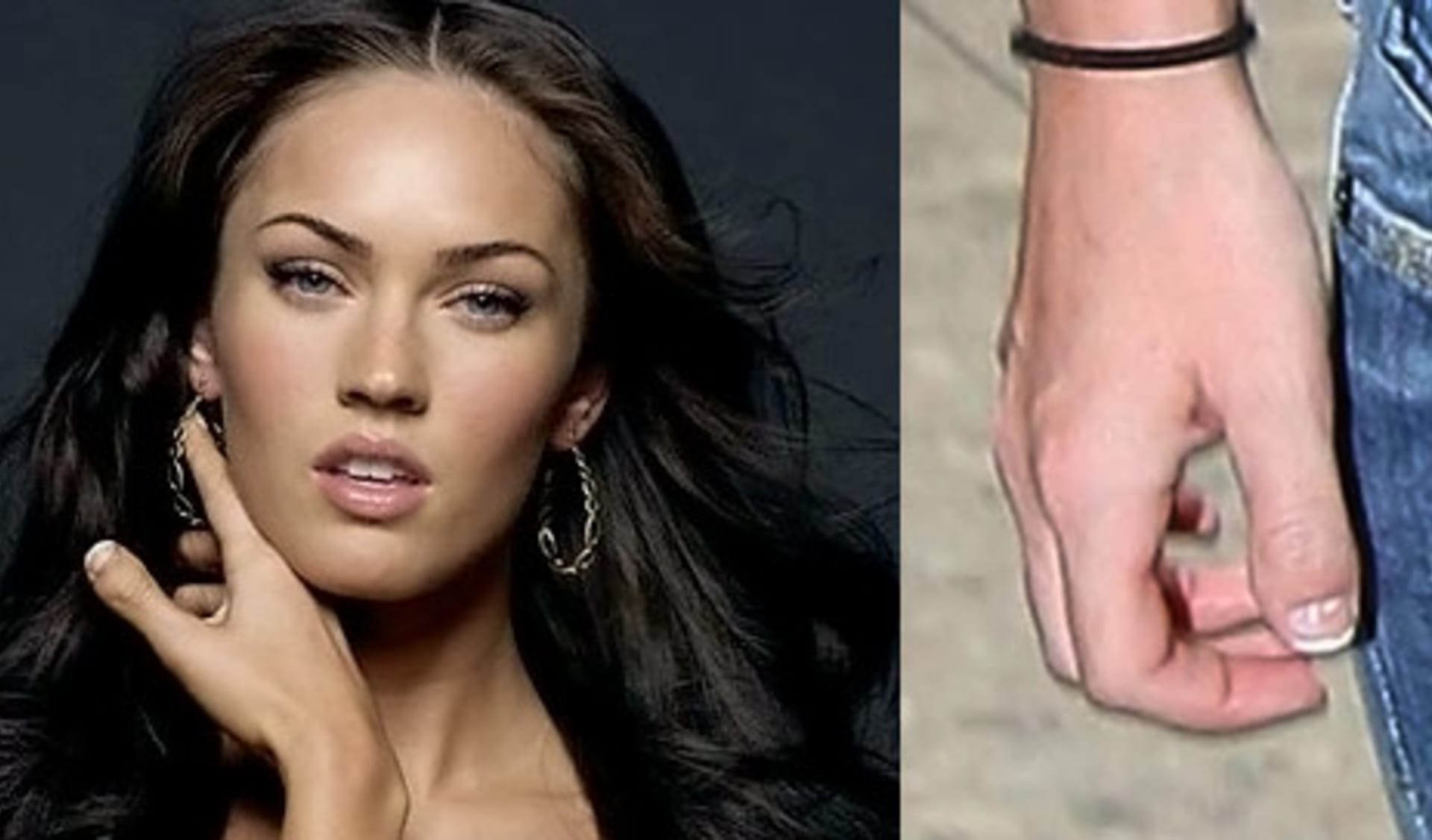 Megan Fox prsty