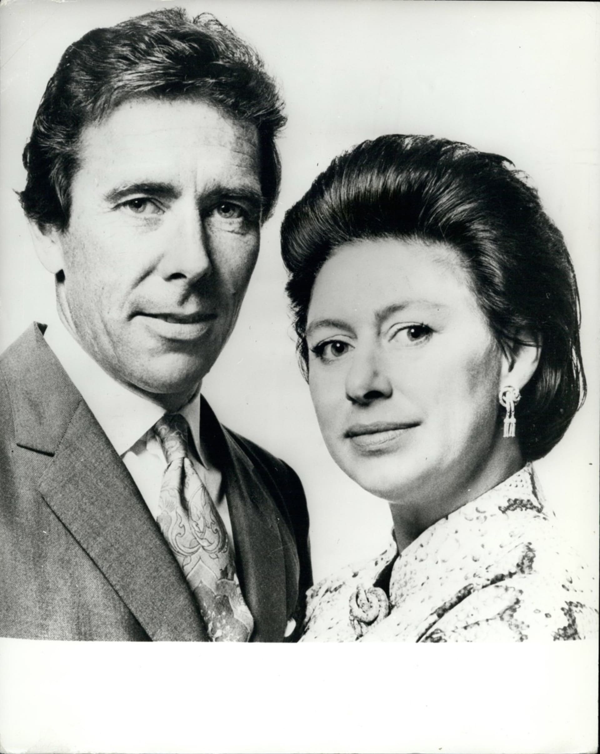 Fotografie s manželem z roku 1974, o čtyři roky později se rozvedli
