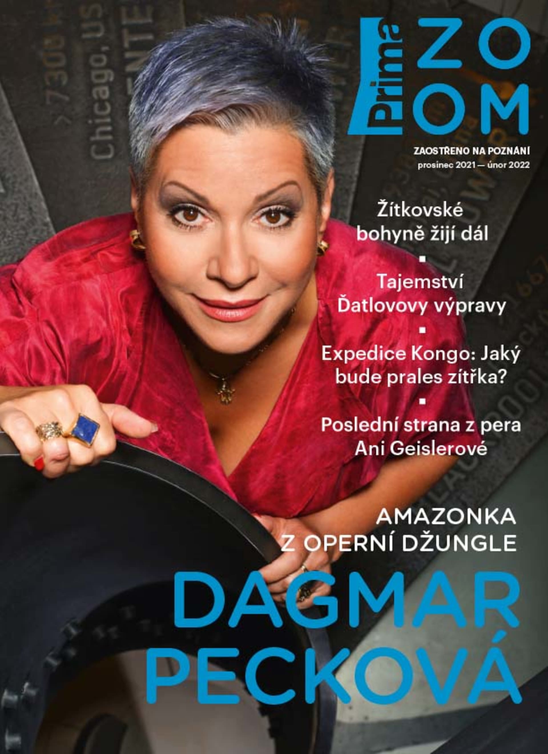 Titulní strana časopisu Prima ZOOM