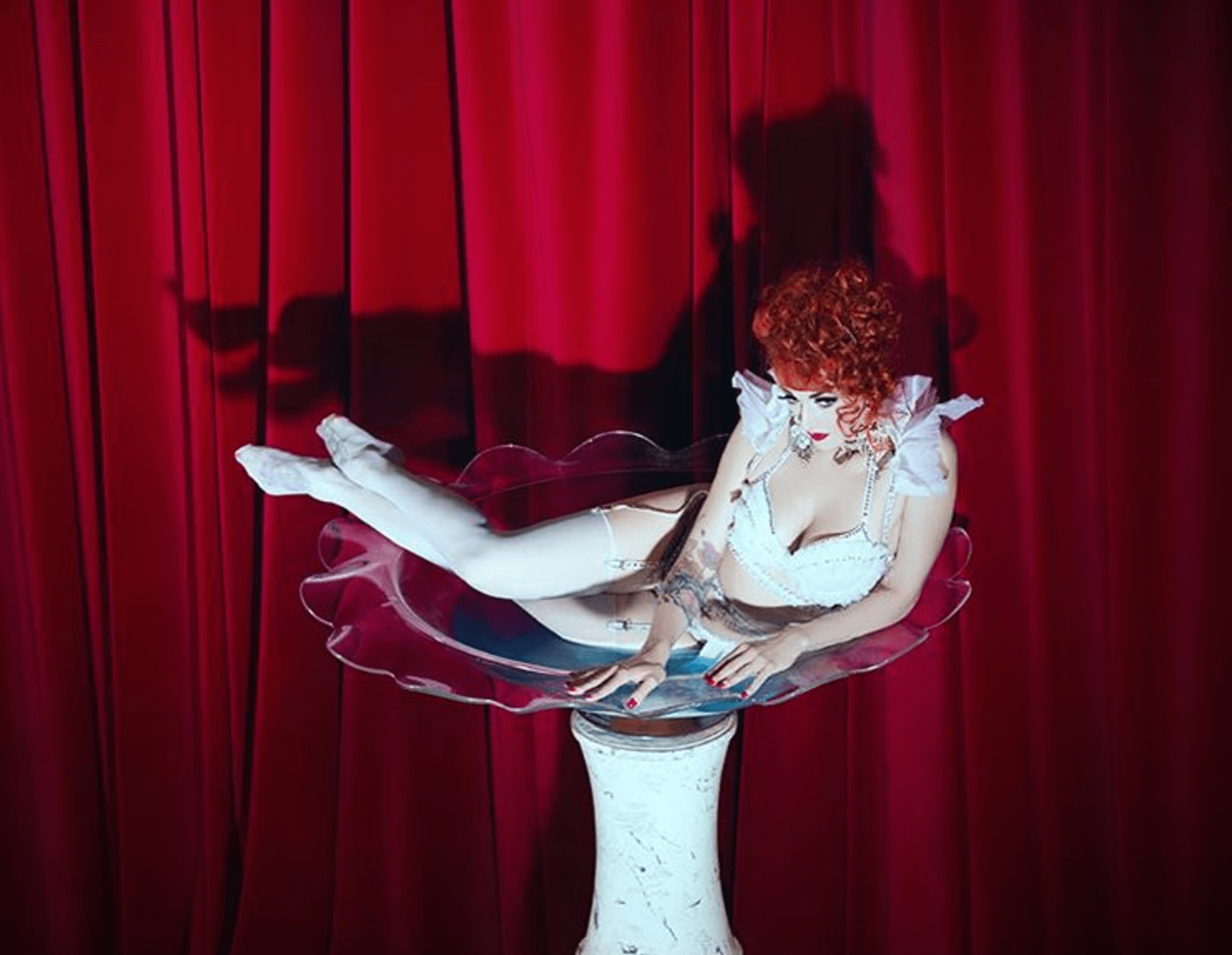 Burleskní tanečnice Terézia Bělčáková alias Miss Cool Cat