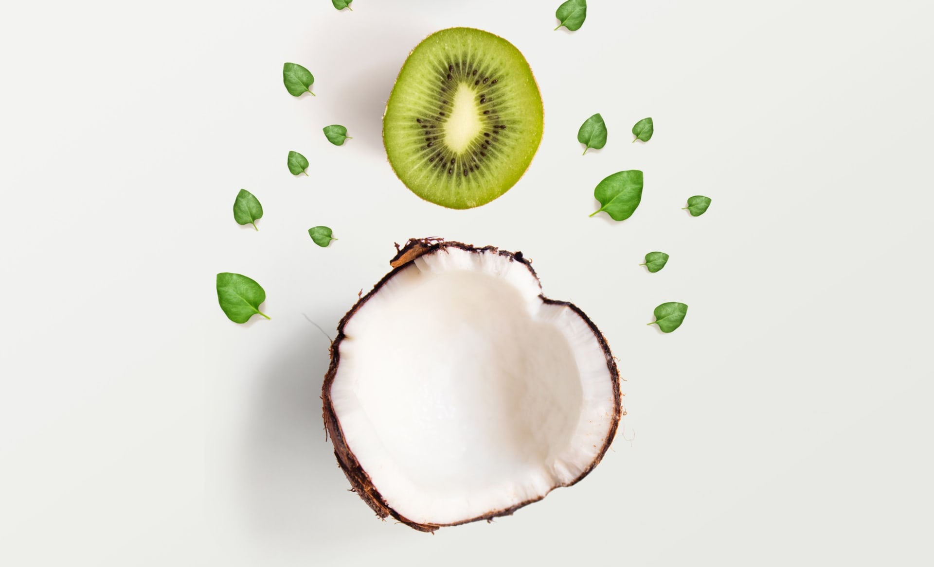 Příchuť kiwi s kokosem