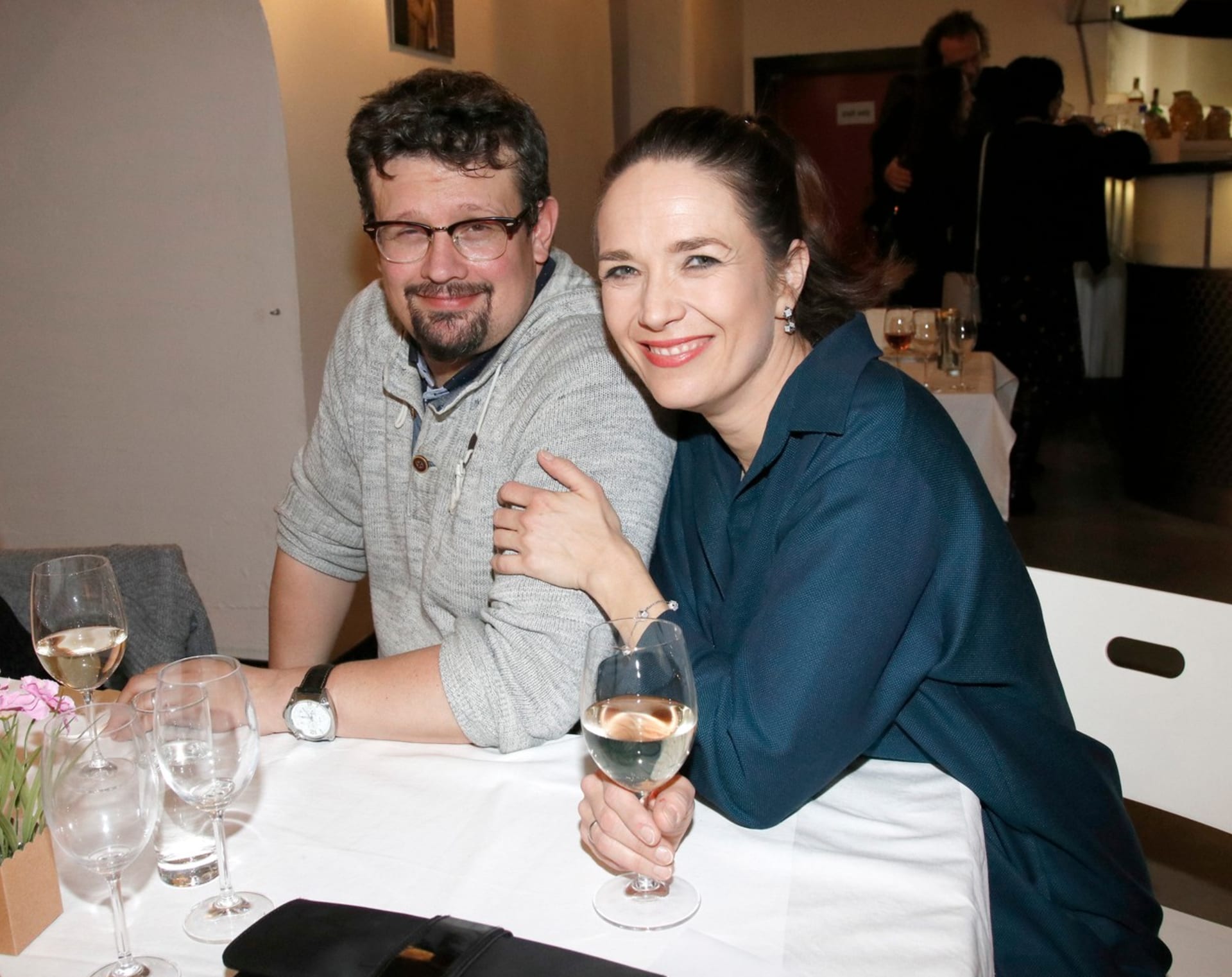 Tereza Kostková s novým manželem Jakubem Nvotou