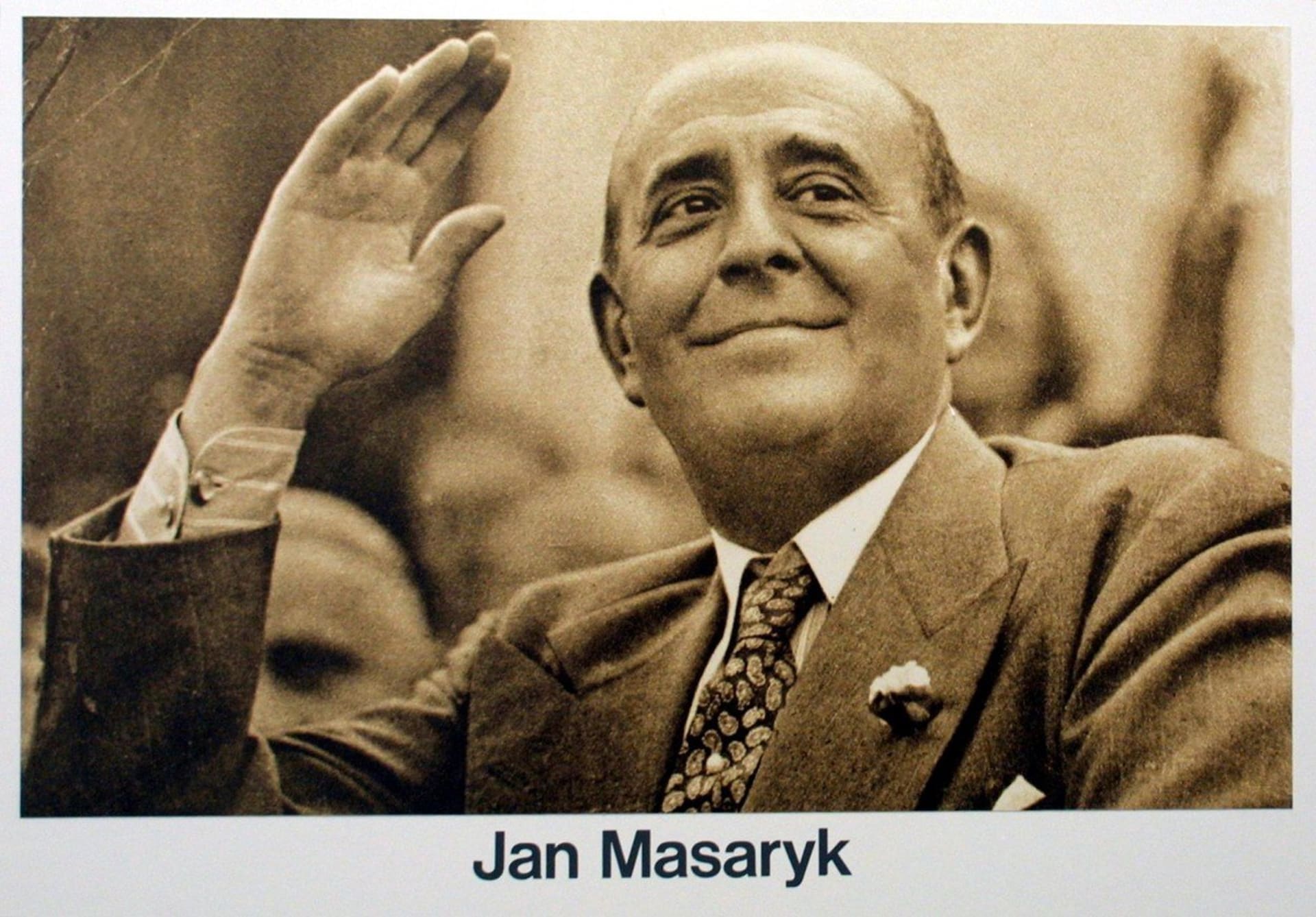 Diplomat a politik Jan Masaryk
