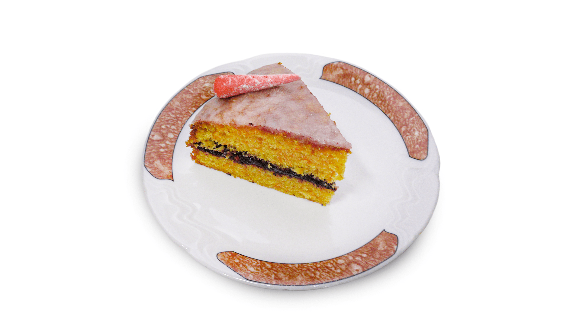 Mrkvový dort s marmoškou a citronovou krustou
