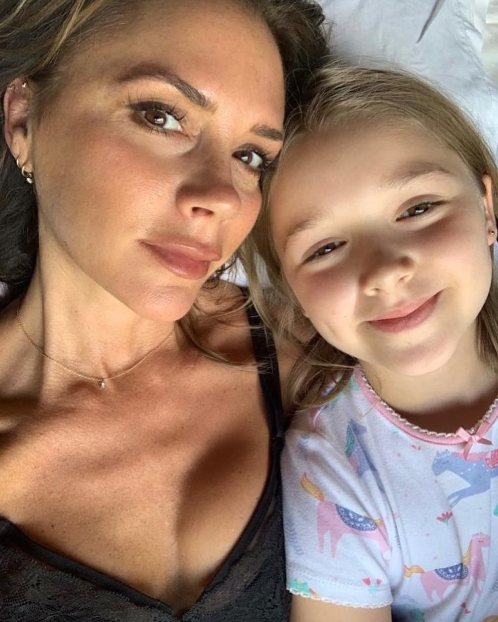 Victoria Beckham se svou holčičkou Harper
