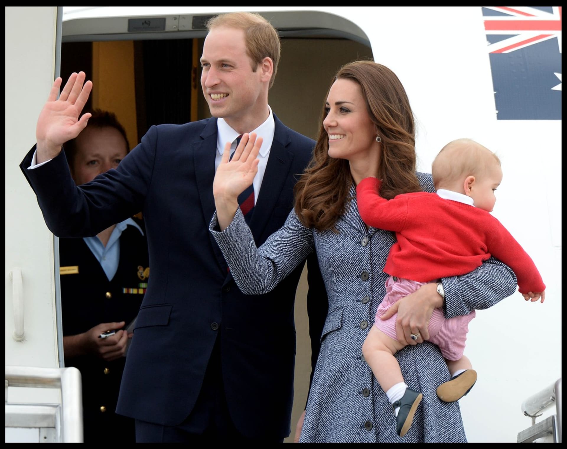 V roce 2014 William a Kate spolu s téměř ročním Georgem navštívili Nový Zéland a Austrálii