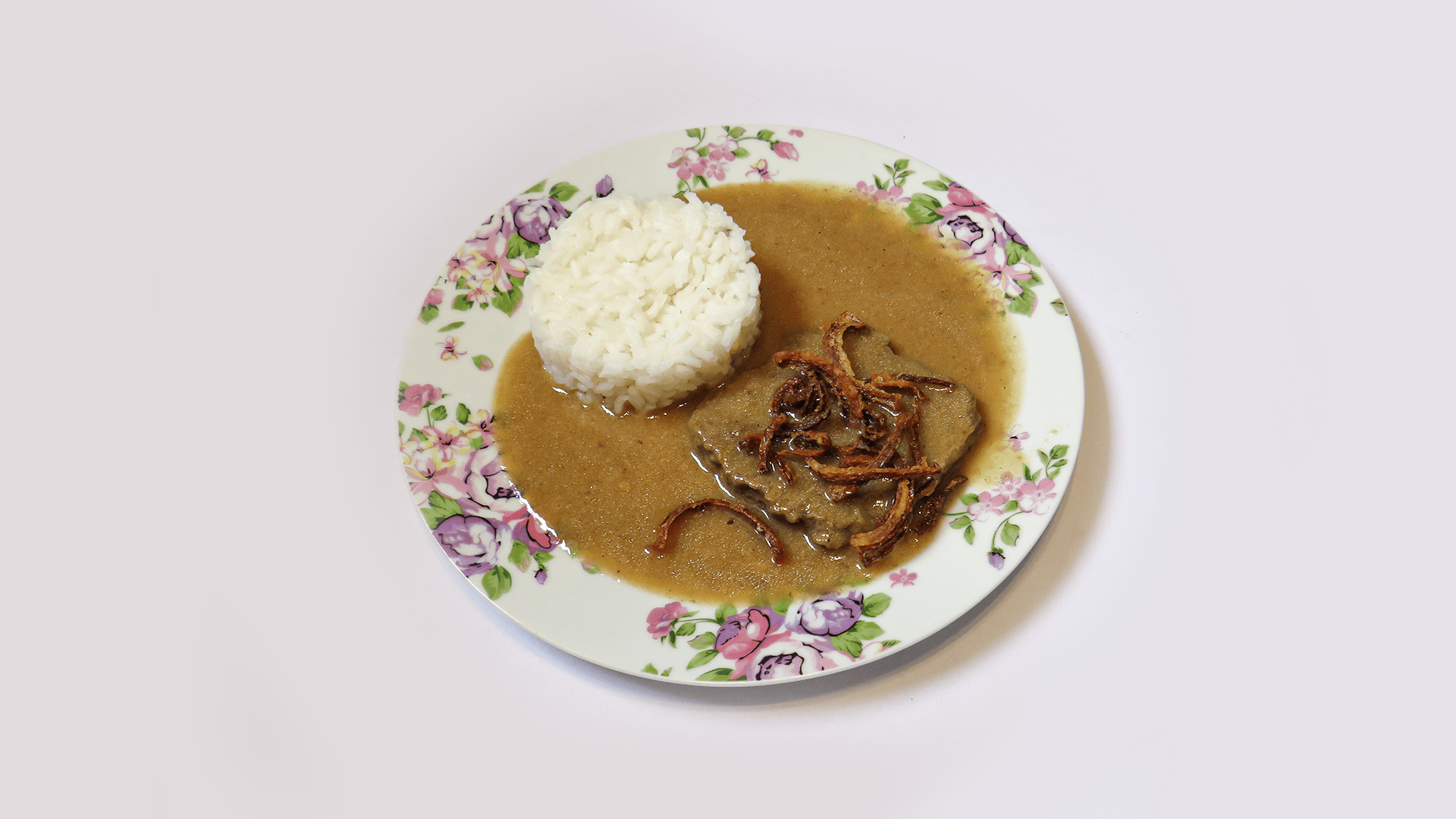 Vídeňská roštěná s rýží