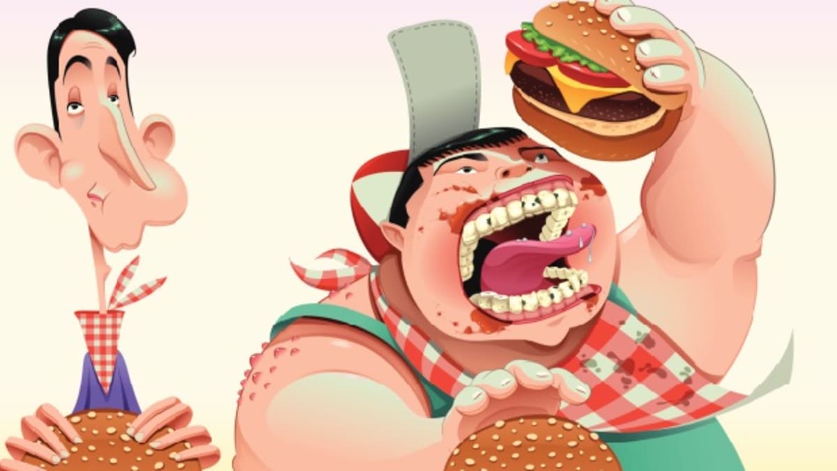 Obezita, ilustrovaná