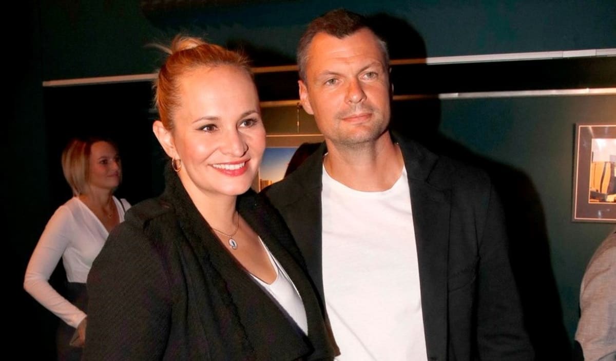 Monika Absolonová s bývalým partnerem Tomášem Hornou.