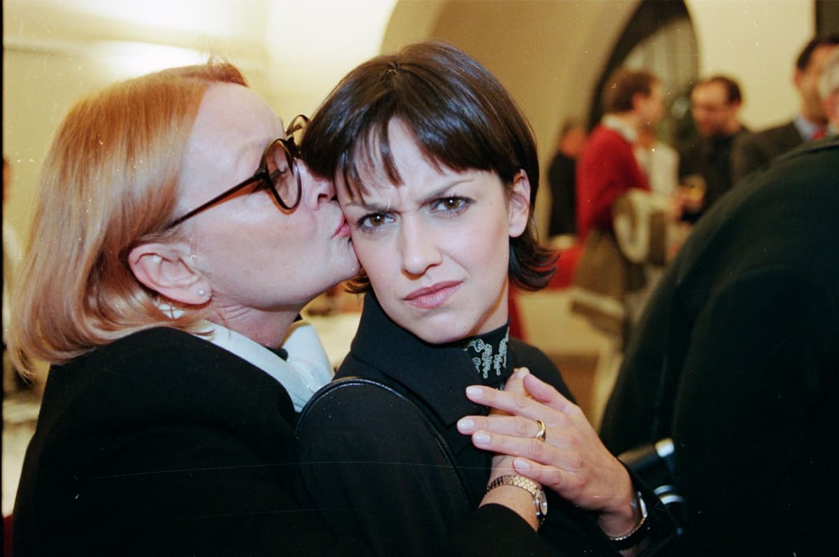 Jana Brejchová s dcerou Terezou Brodskou na snímku, který byl pořízen v roce 1999. 