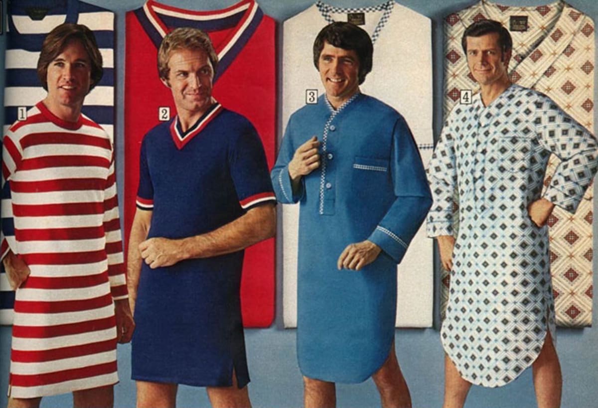Nevkusná pánská móda 70. let