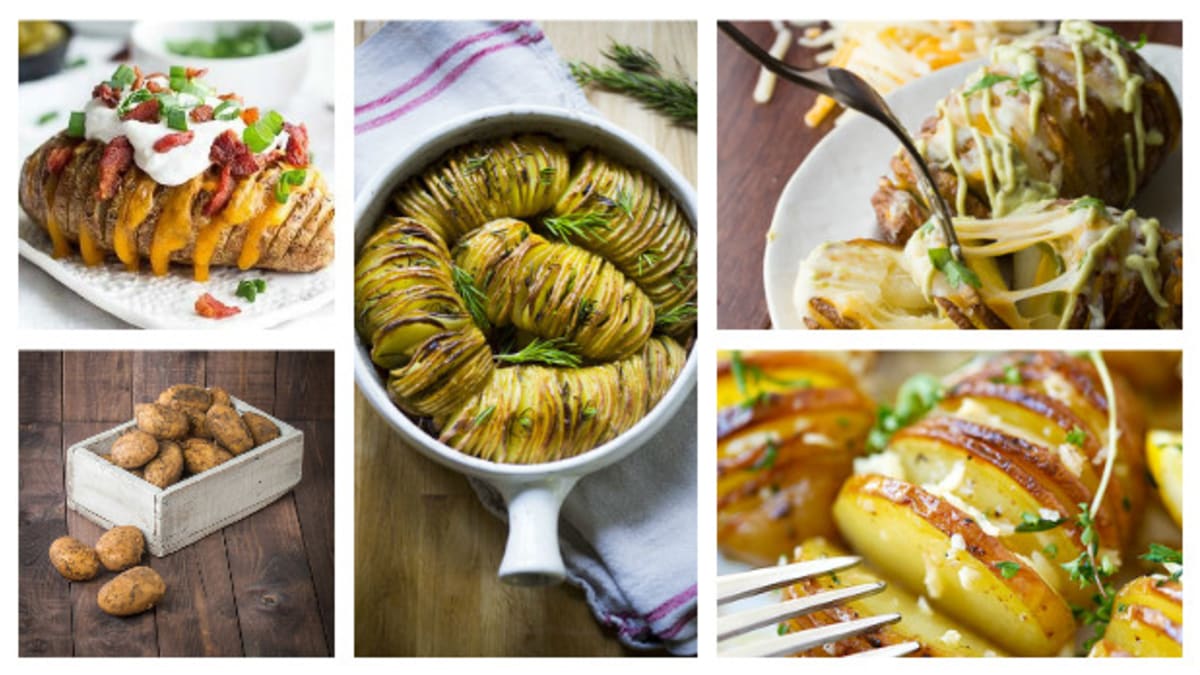 Podzimní hit: nadívané pečené brambory