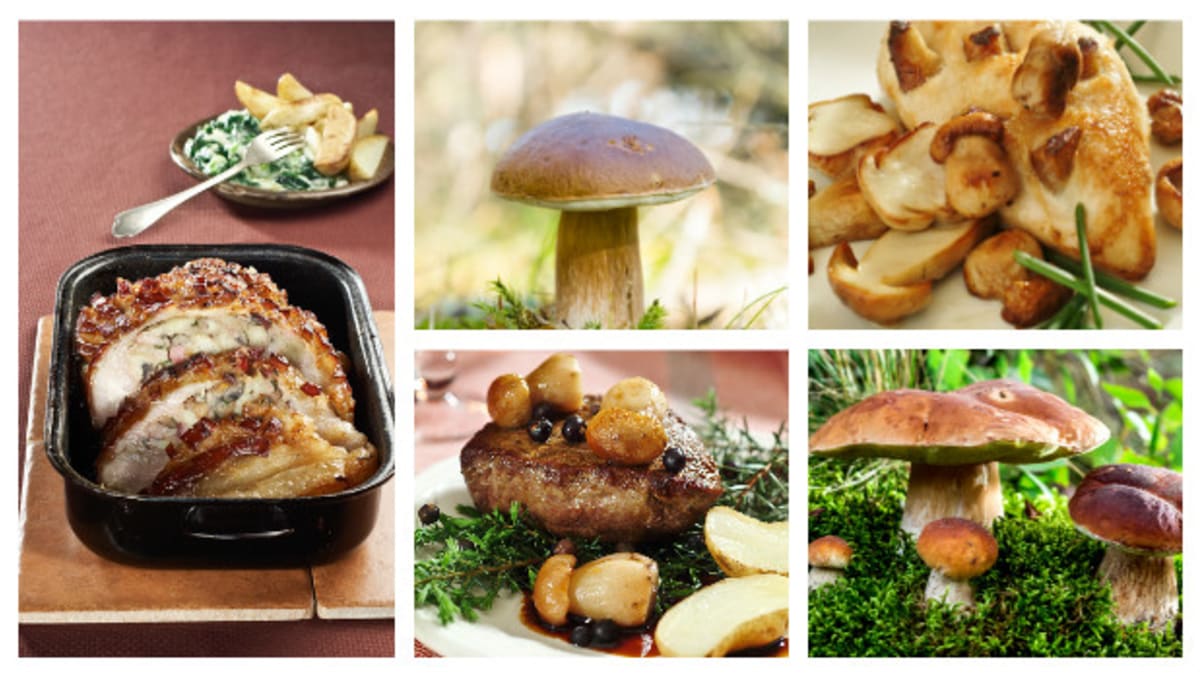 Víkendové maso: Nejlepší recepty s houbami