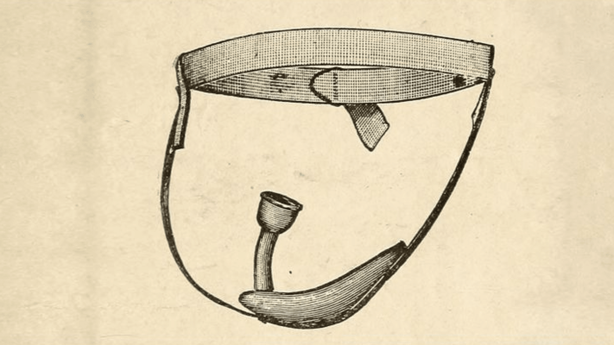 První prototyp menstruačního kalíšku vznikl v roce 1860 v USA. Šlo o menstruační sáček, který se vkládal do vaginy a byl stále připevněn k opasku.