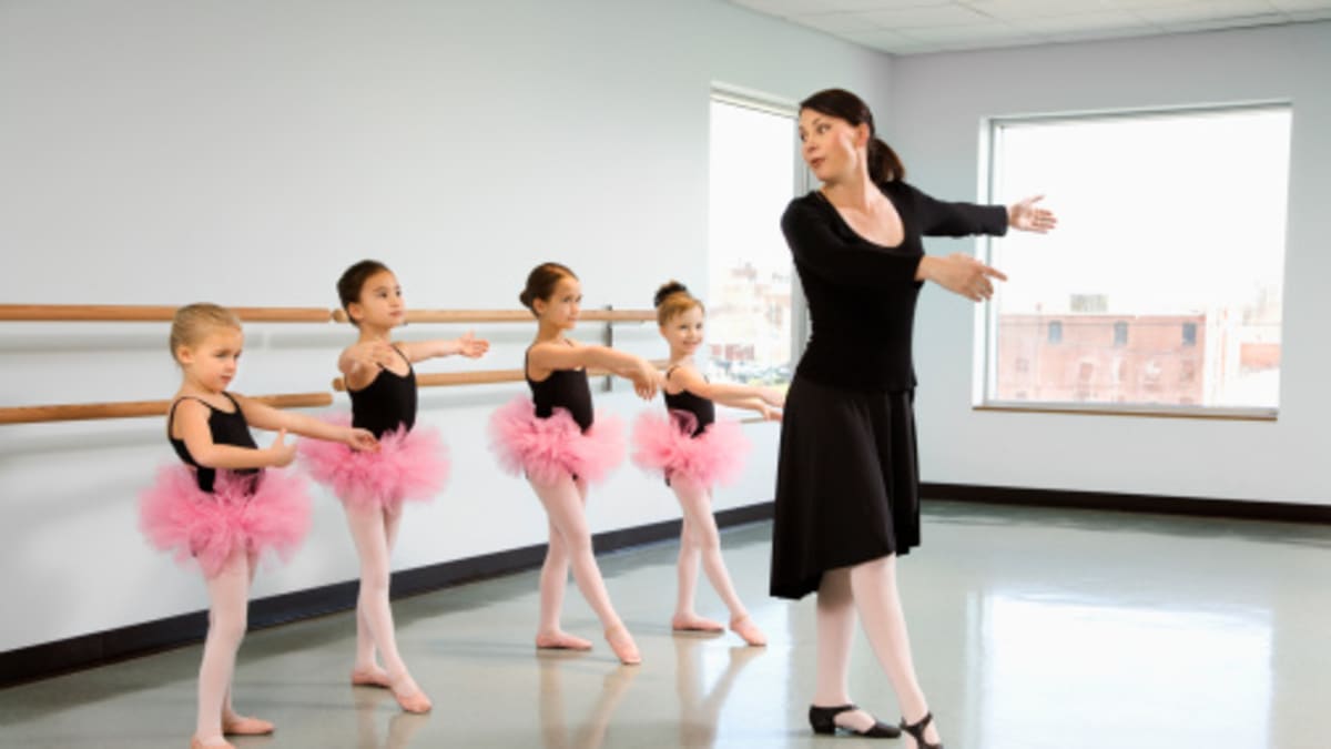 Většina holčiček si chce vyzkoušet balet