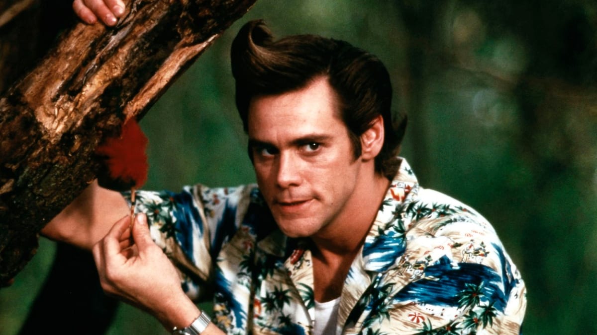 Jim Carrey jako Ace Ventura