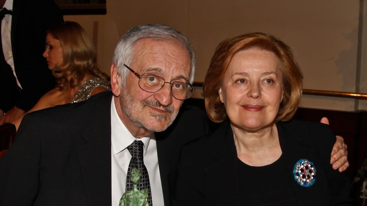 Manželé Milan Lasica a Magra Vašáryová