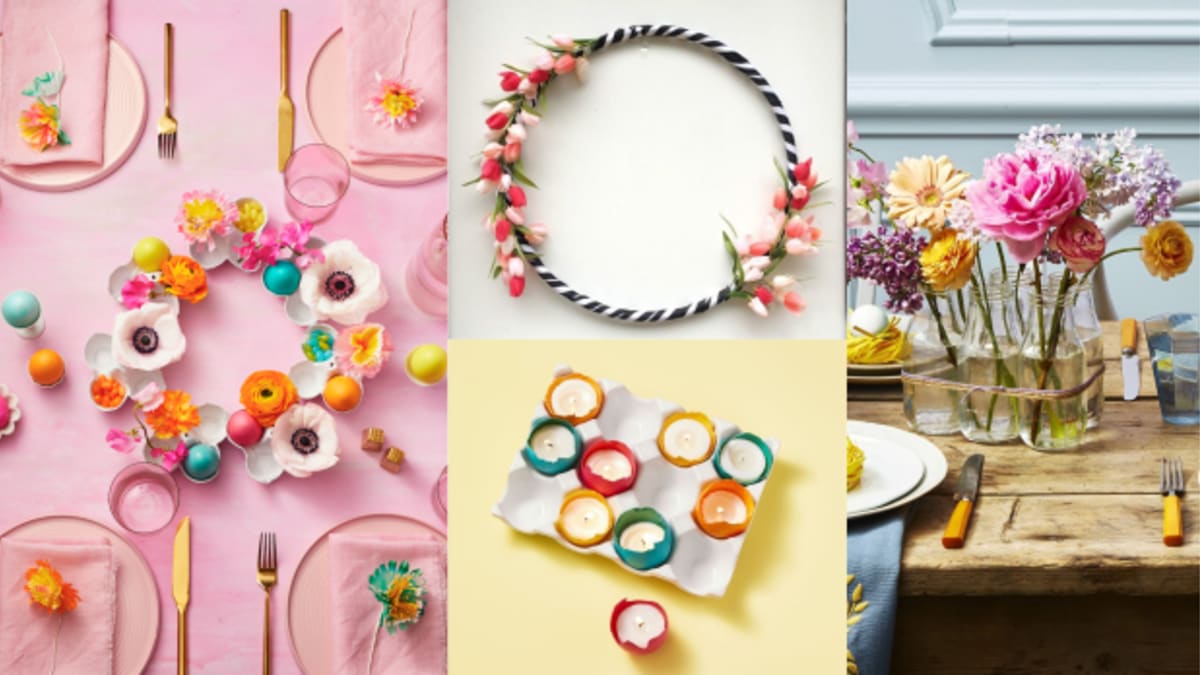 Velikonoční dekorace: Přivítejte jaro barevnými nápady