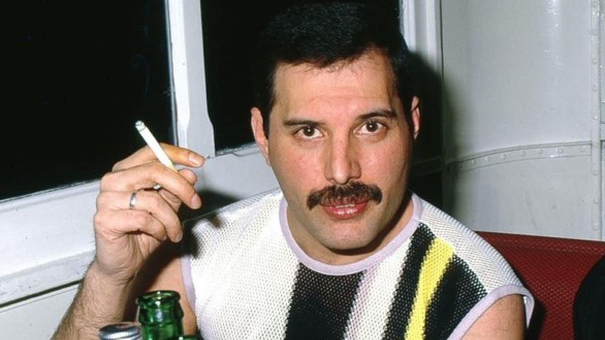 Freddie Mercury v roce 1988.