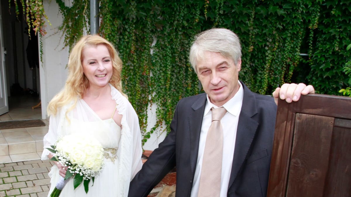 Iveta s Josefem Rychtářem v roce 2013