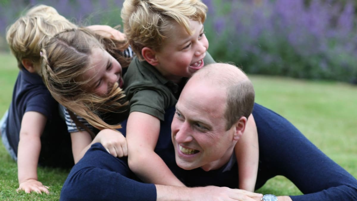 Princ William s dětmi