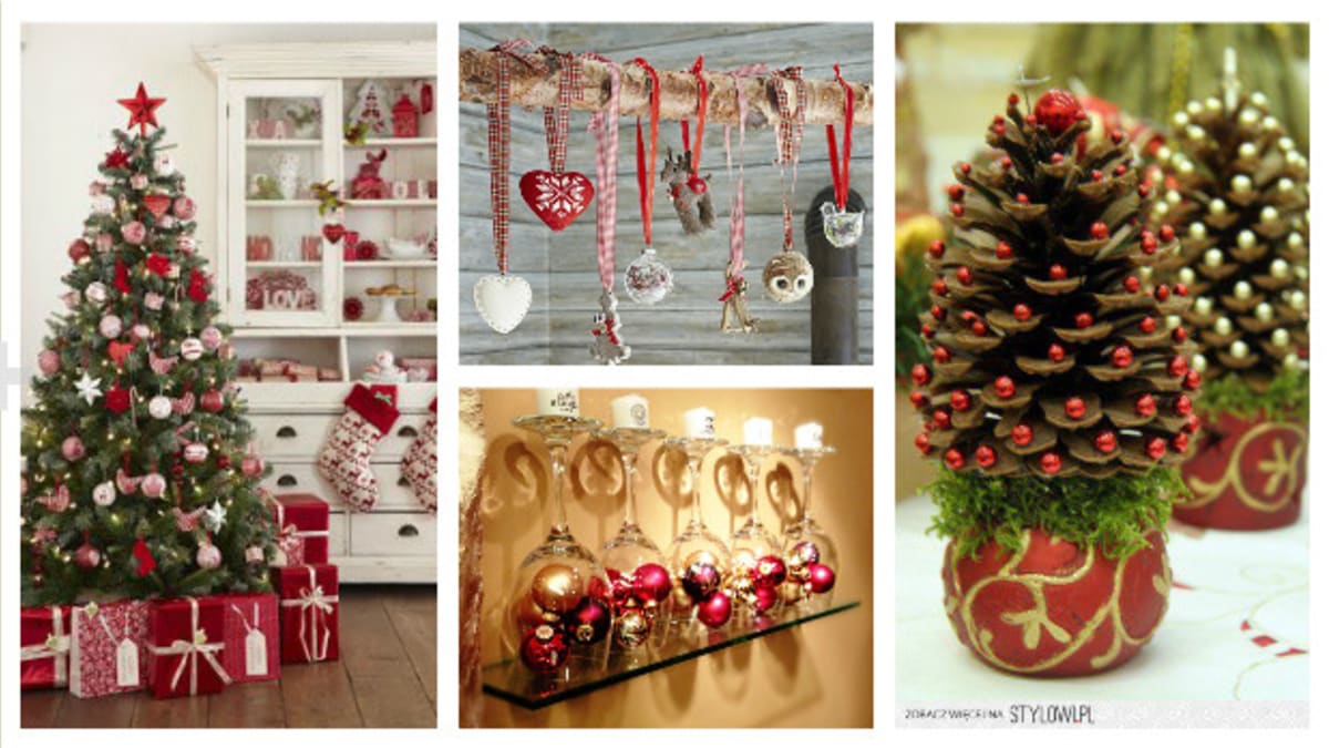 7 vánočních dekorací