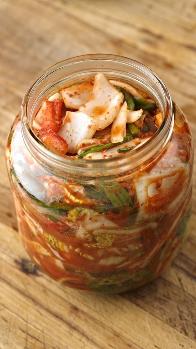 recepty proti chřipce - kimchi