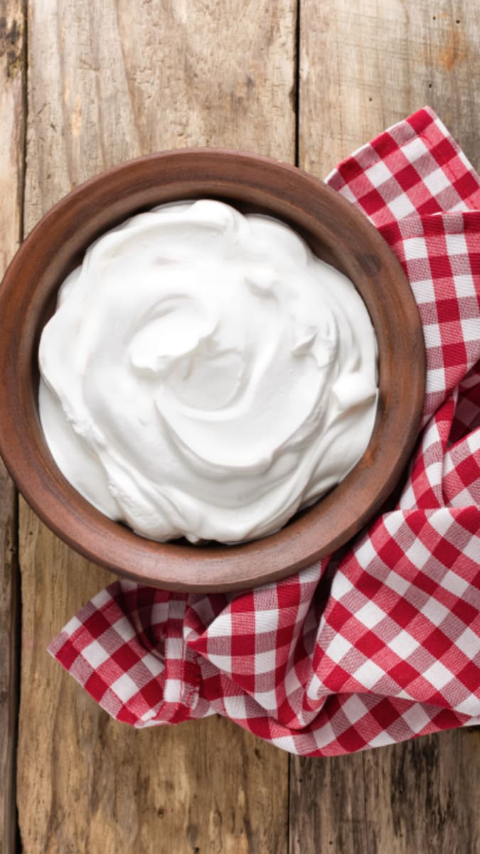 padání vlasů řecký jogurt
