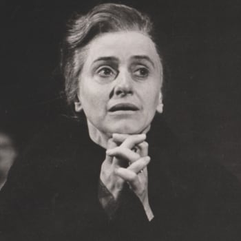 Radmila Volková hrála v chebském divadle řadu let. 